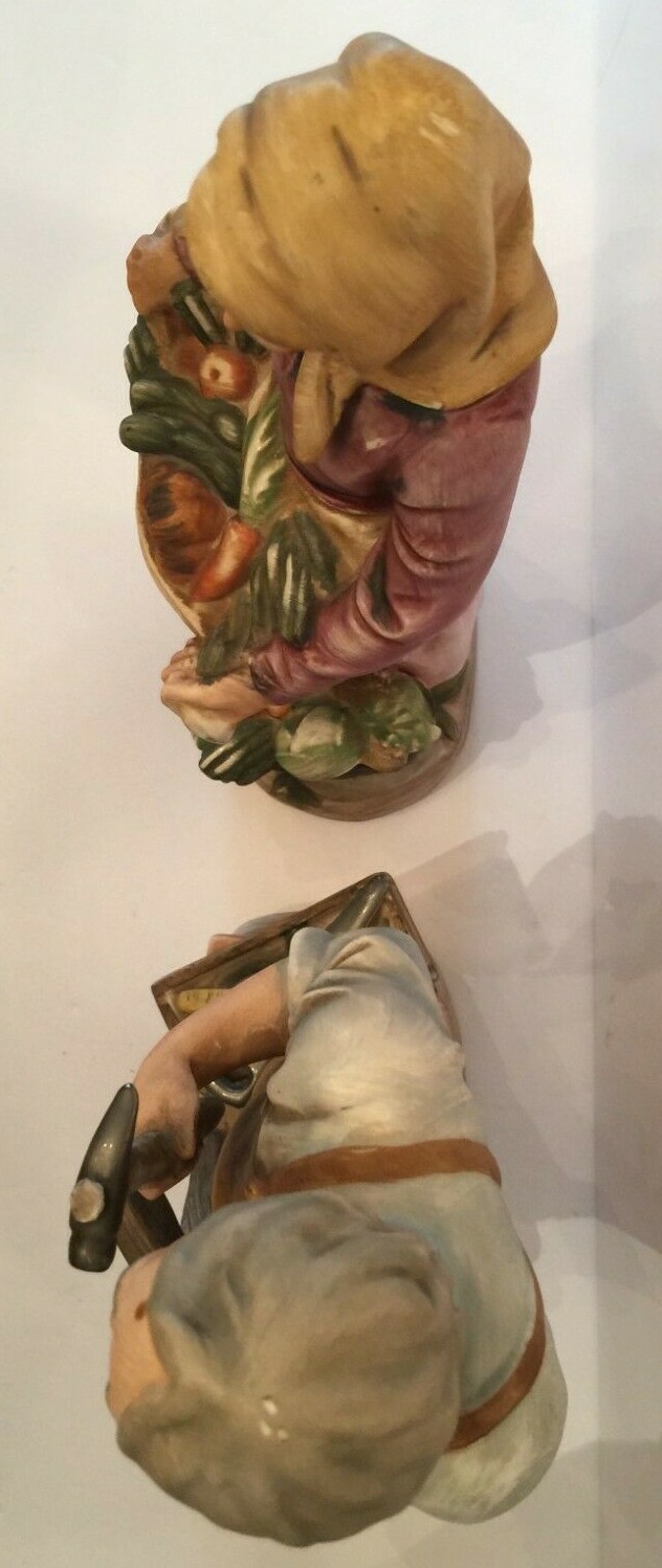 Vintage Norleans Farmhouse Old Farmers Fresh Produce Fall Harvest Porcelain