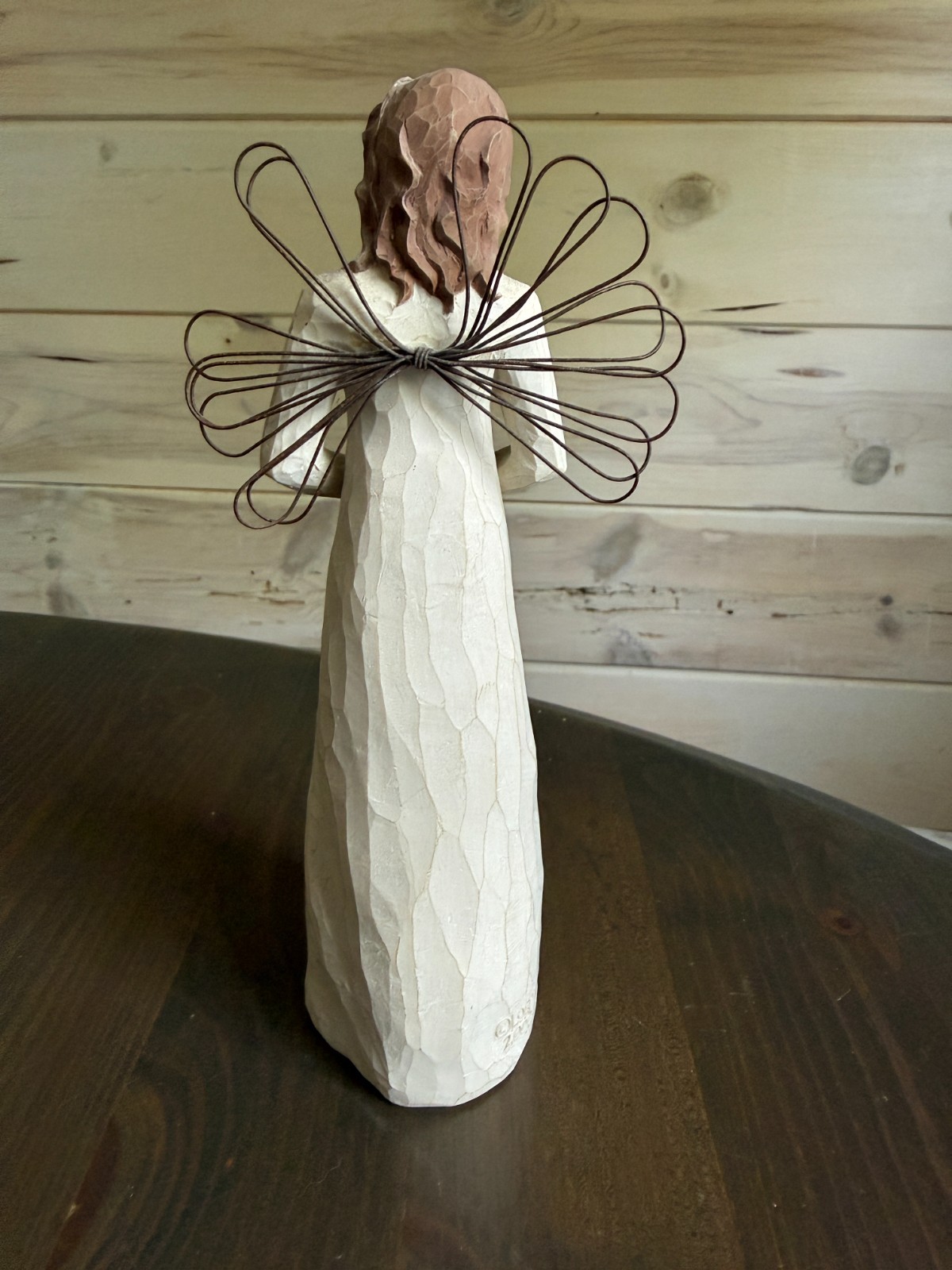 2002 DEMDACO WILLOW TREE Pineapple Welcoming Angel Figurine