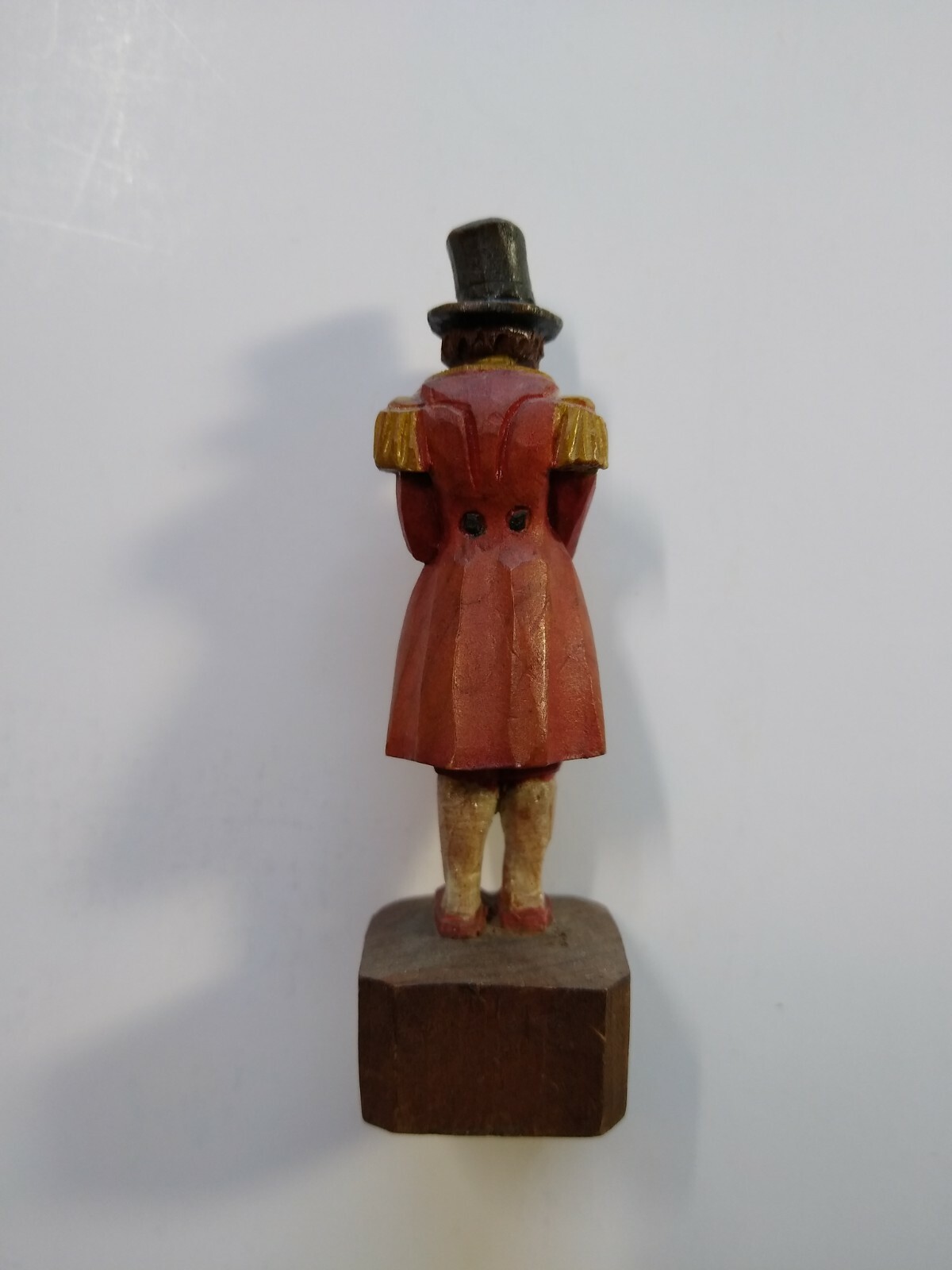Charles Dickens ANRI Job Trotter Folk Art Hand Carved Wood Figurine 1920s Italy