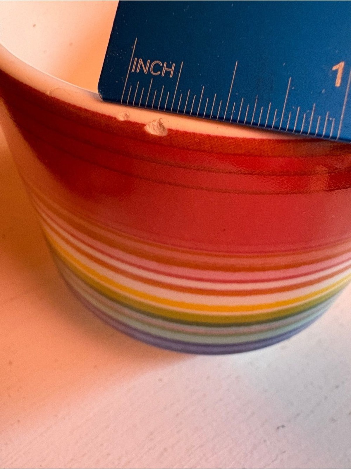 Multicolor Stripe Ceramic Planter Trio – Rainbow Accent