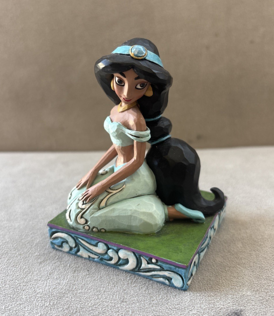 Disney Traditions by Jim Shore Aladdin Jasmine Personality Pose Figurine, 3.5…