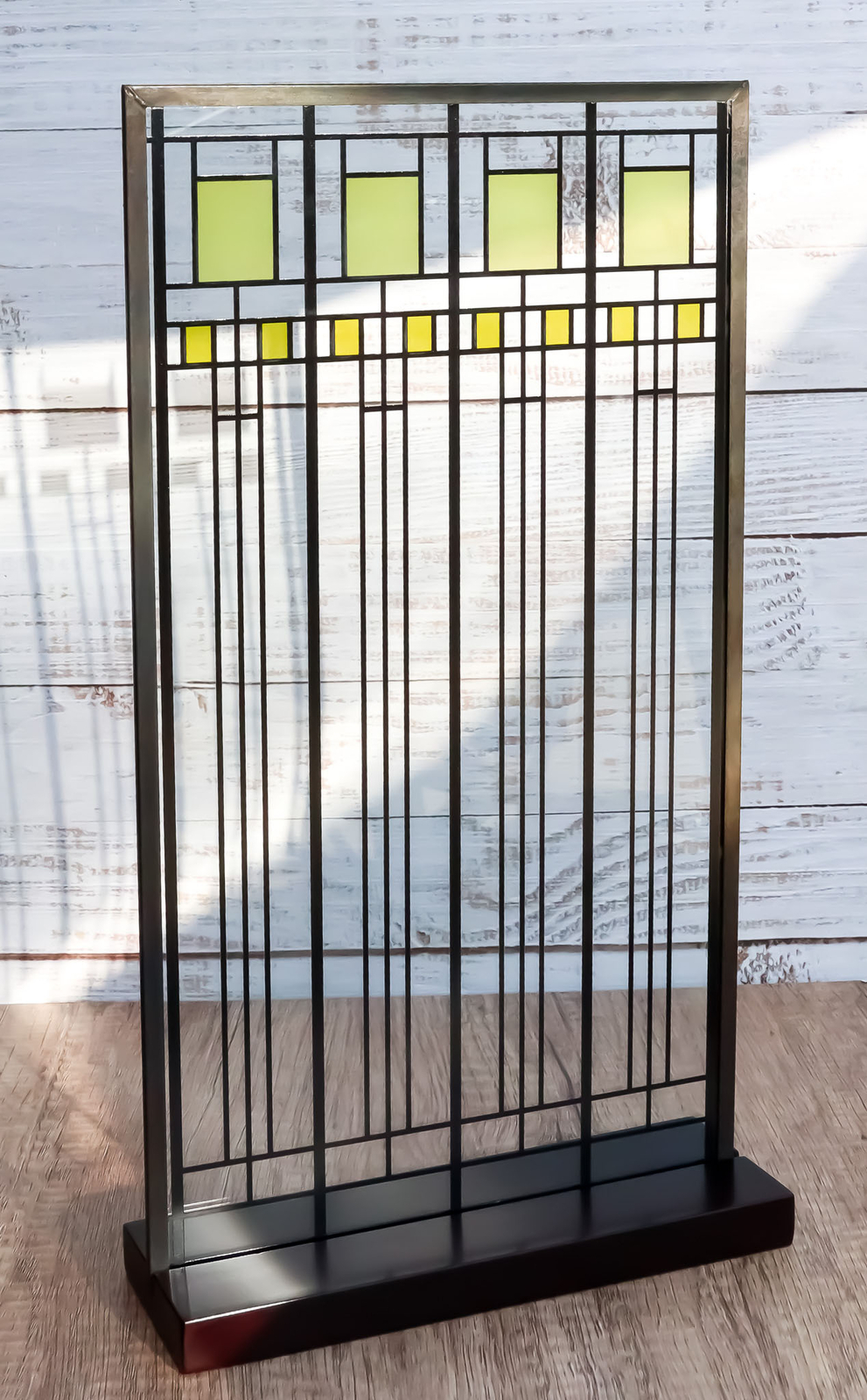 Ebros Frank Lloyd Wright Oak Park House Playroom Stained Glass Art 14″ By 7.75″