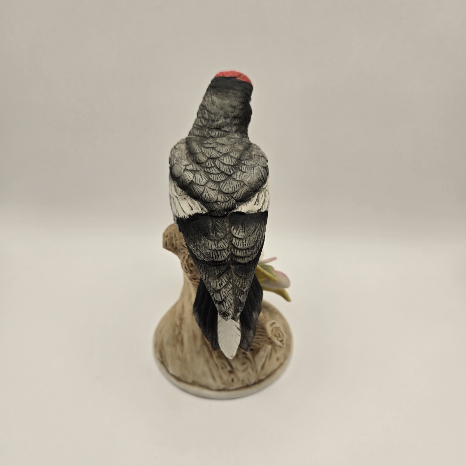 Andrea By Sadek Downy Woodpecker 9386 Porcelain 5.5 Inches Vintage 80s