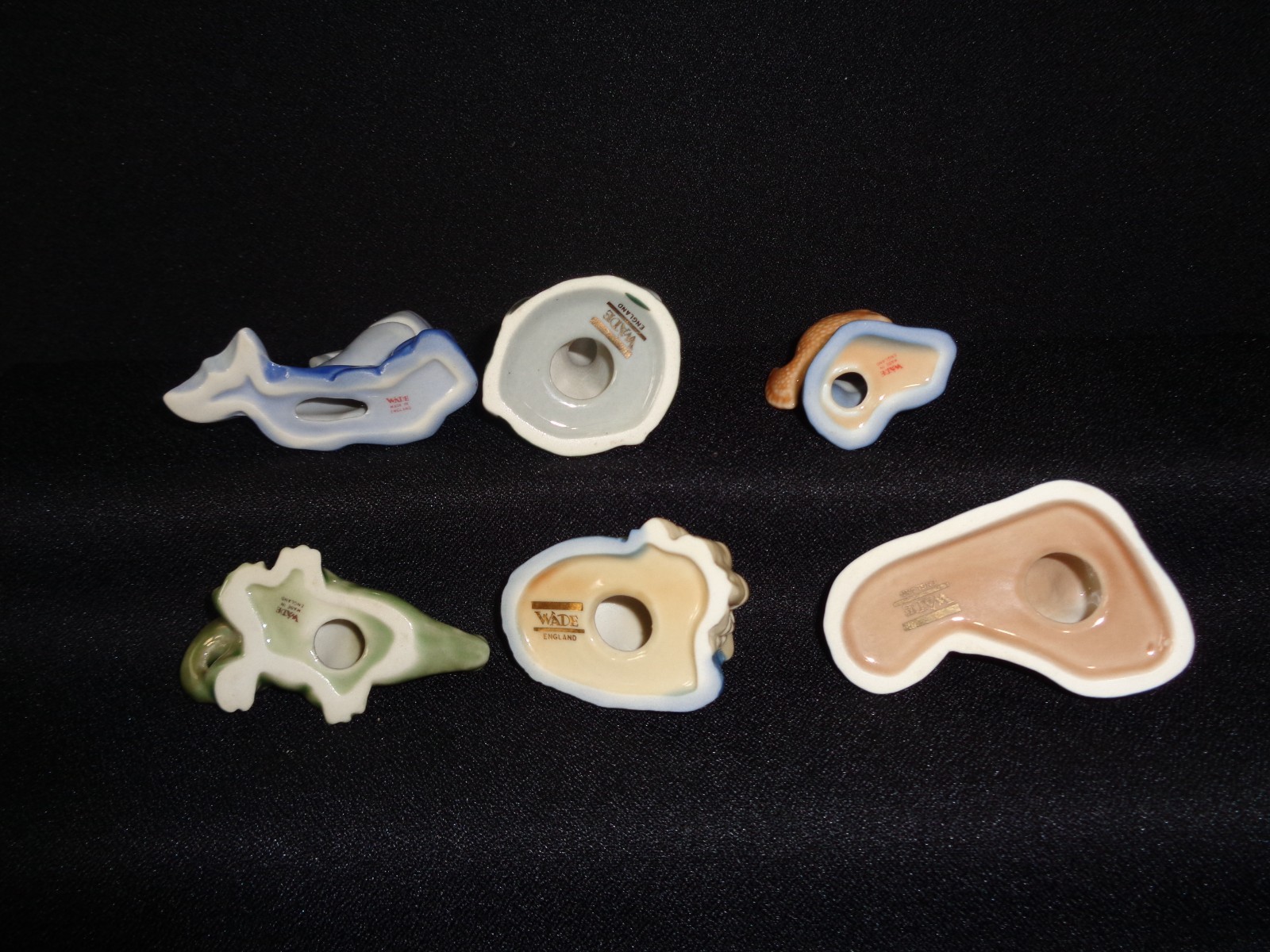 Wade Waterlife Collection Whale, Octopus, Goldfish, Alligator, Crab, Seahorse