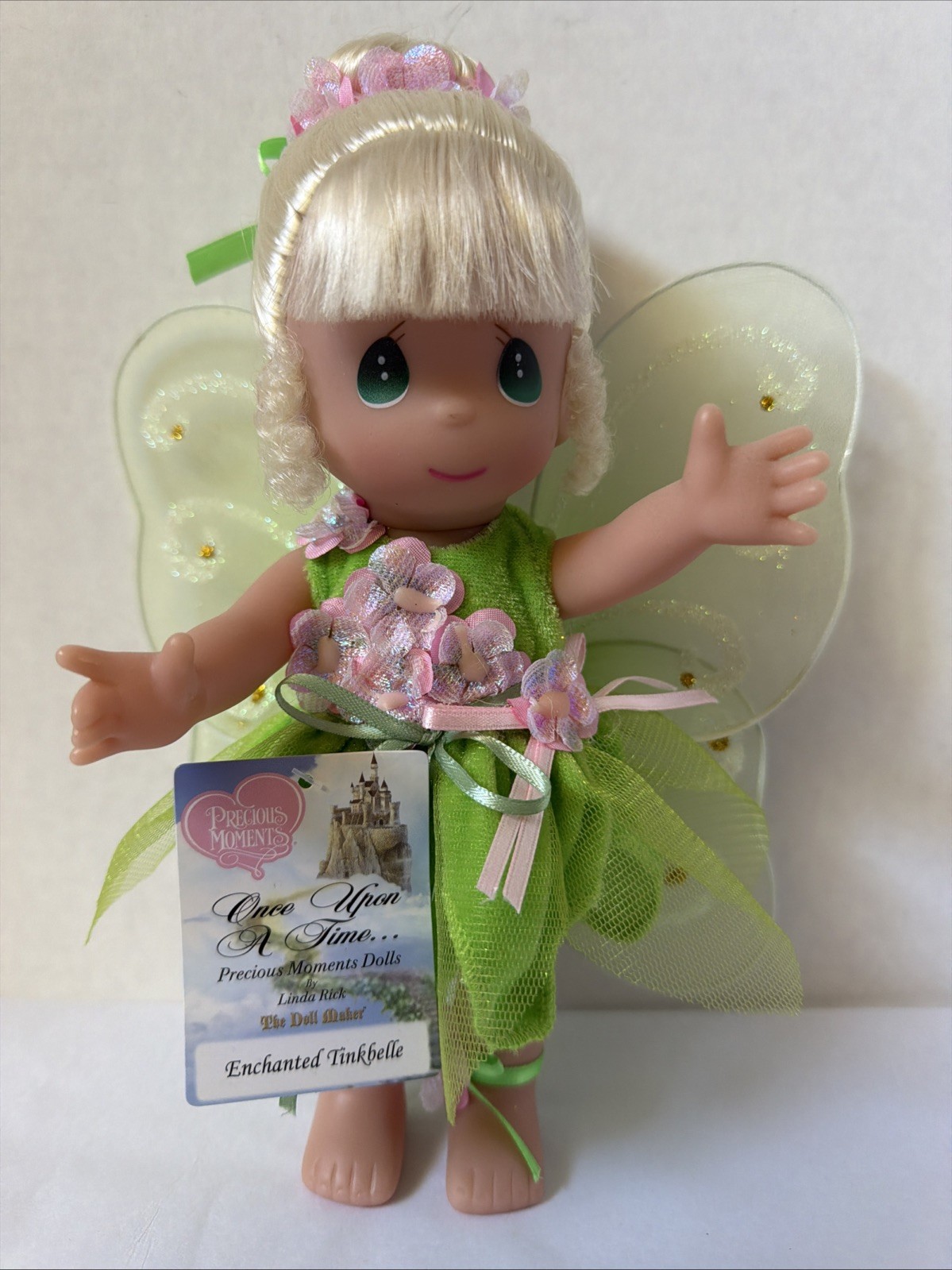 Precious Moments 2017 Disney Enchanted Tinkbelle Tinker Bell Doll Dolly V Clean