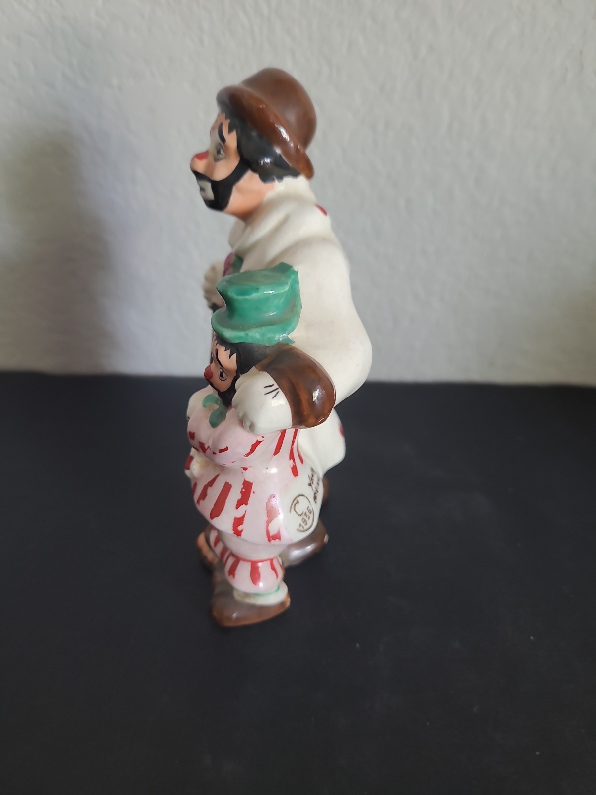 Vintage 1956 Yona Original Sad Clown Figurines