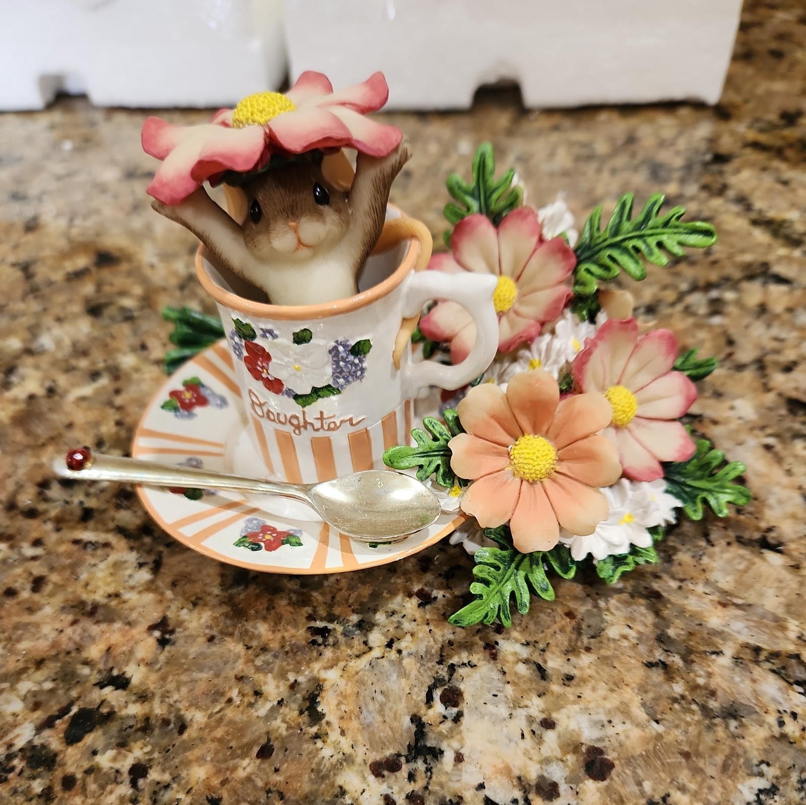 Charming Tails: Daughter, Your Goodness Warms My Heart Still In Plastic