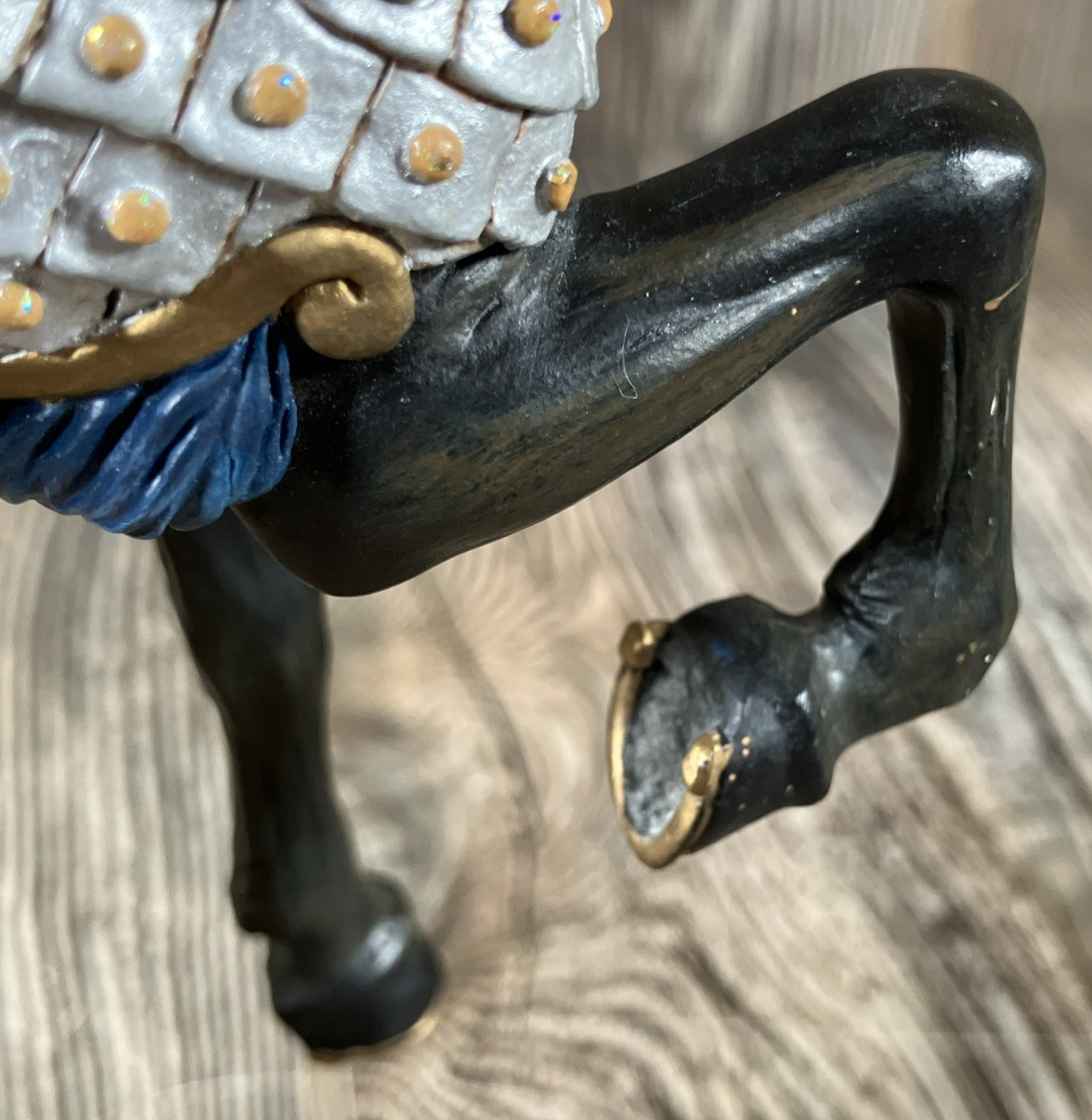 Willits Designs Carousel Classic Armored Lead Horse 1997 Vintage 5442/9500 READ