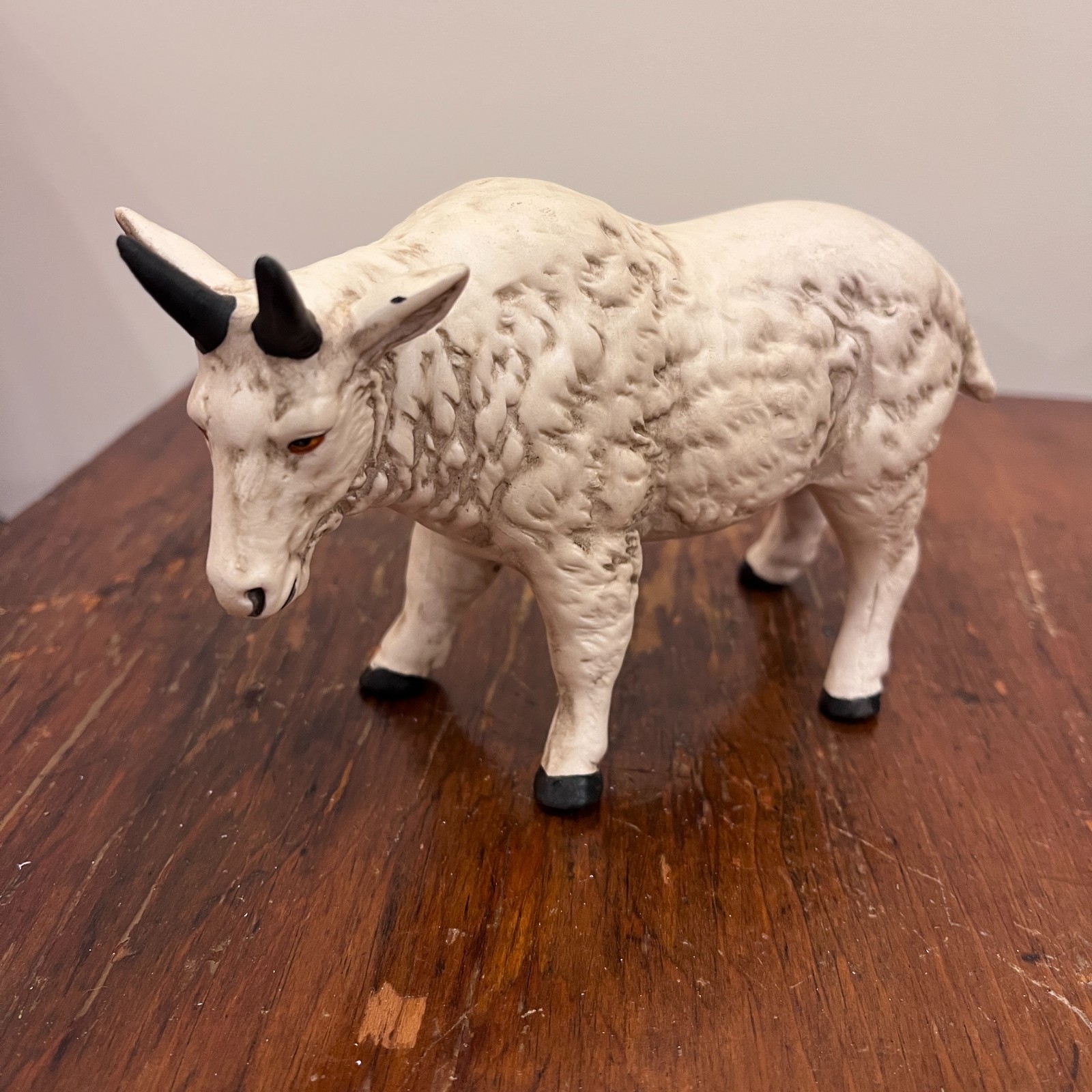Lot of Ceramic Animals UCTCI MCM Figurine 6.5” 1950s Japan goat sheep longhorn