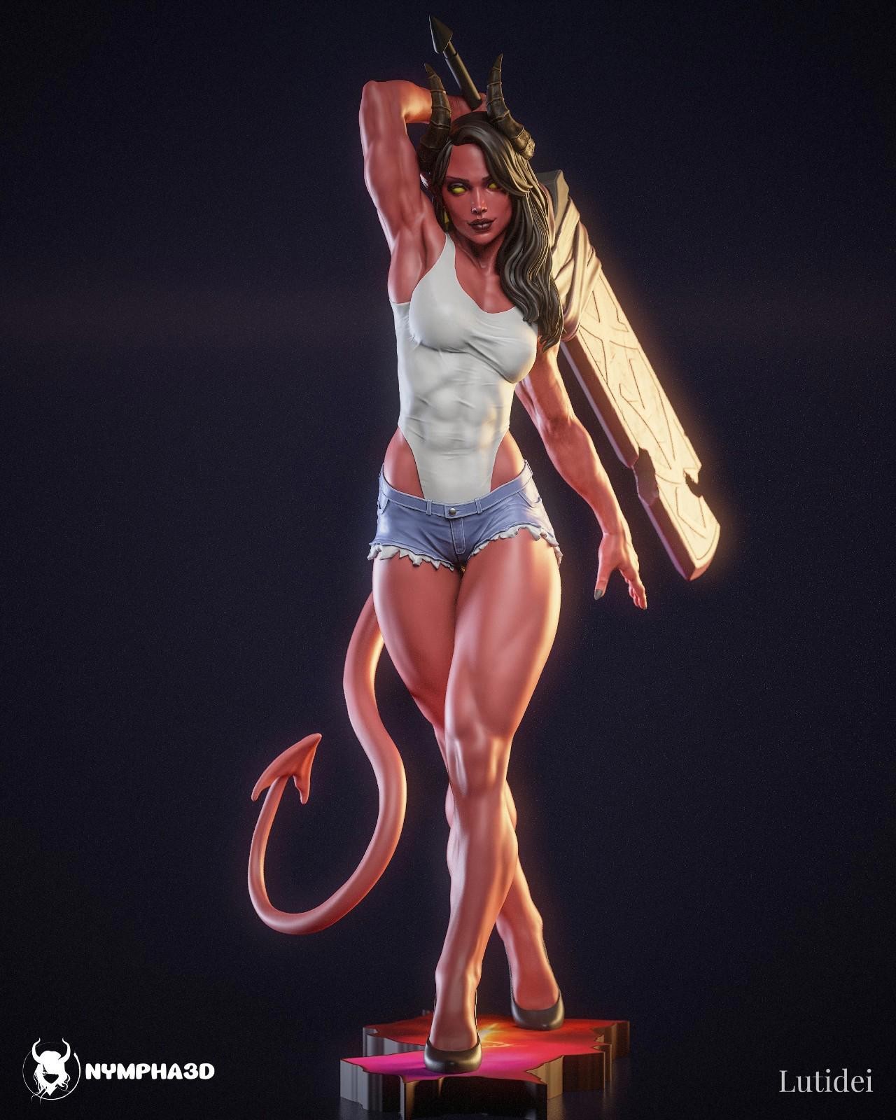 Malevola (Dispatch) | Original Character | UNPAINTED | 1/6 Scale Resin Kit