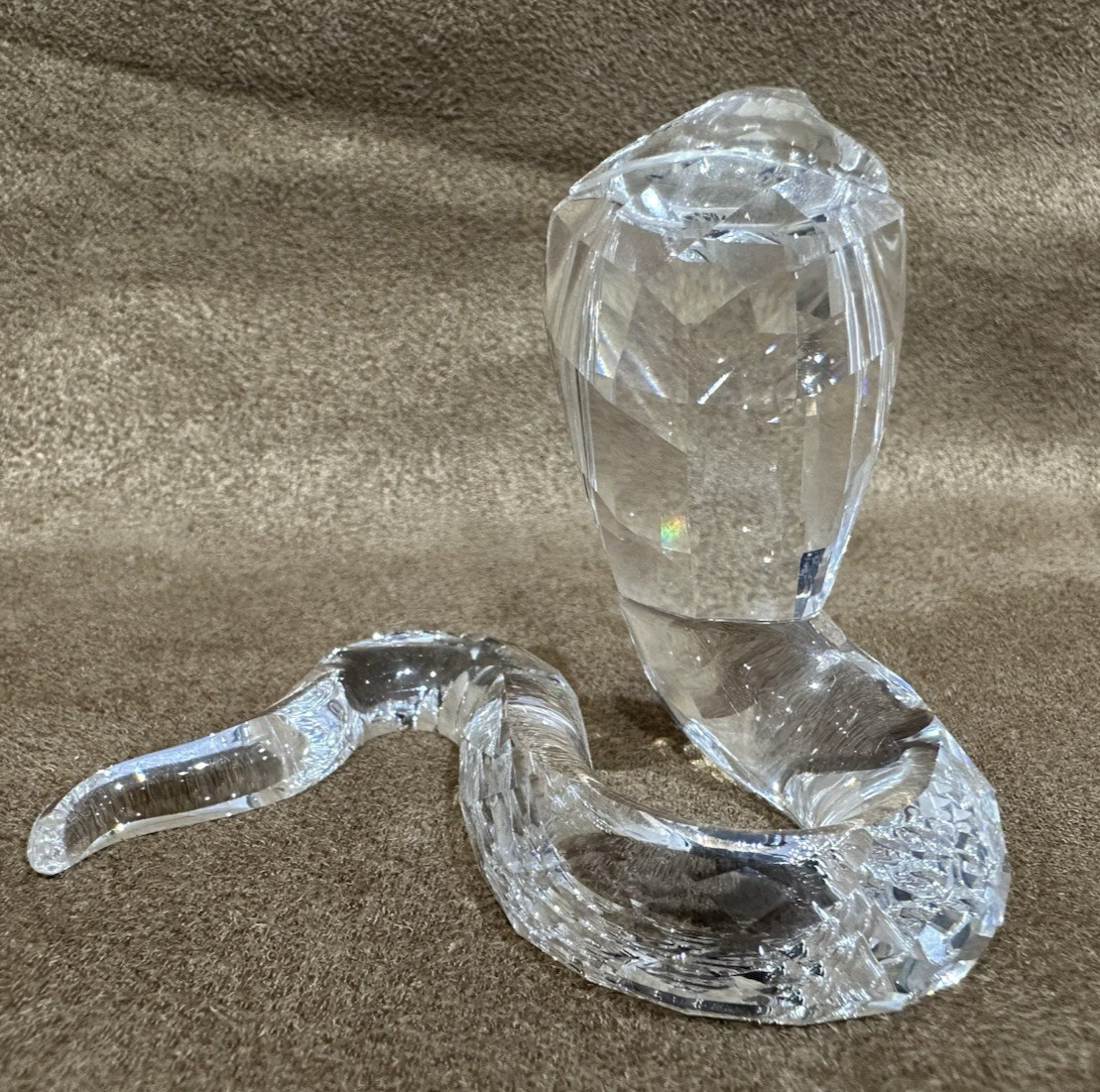 Swarovski Cobra Welcome Year Of The Snake Figurine 7603 NR 000 003 MIB