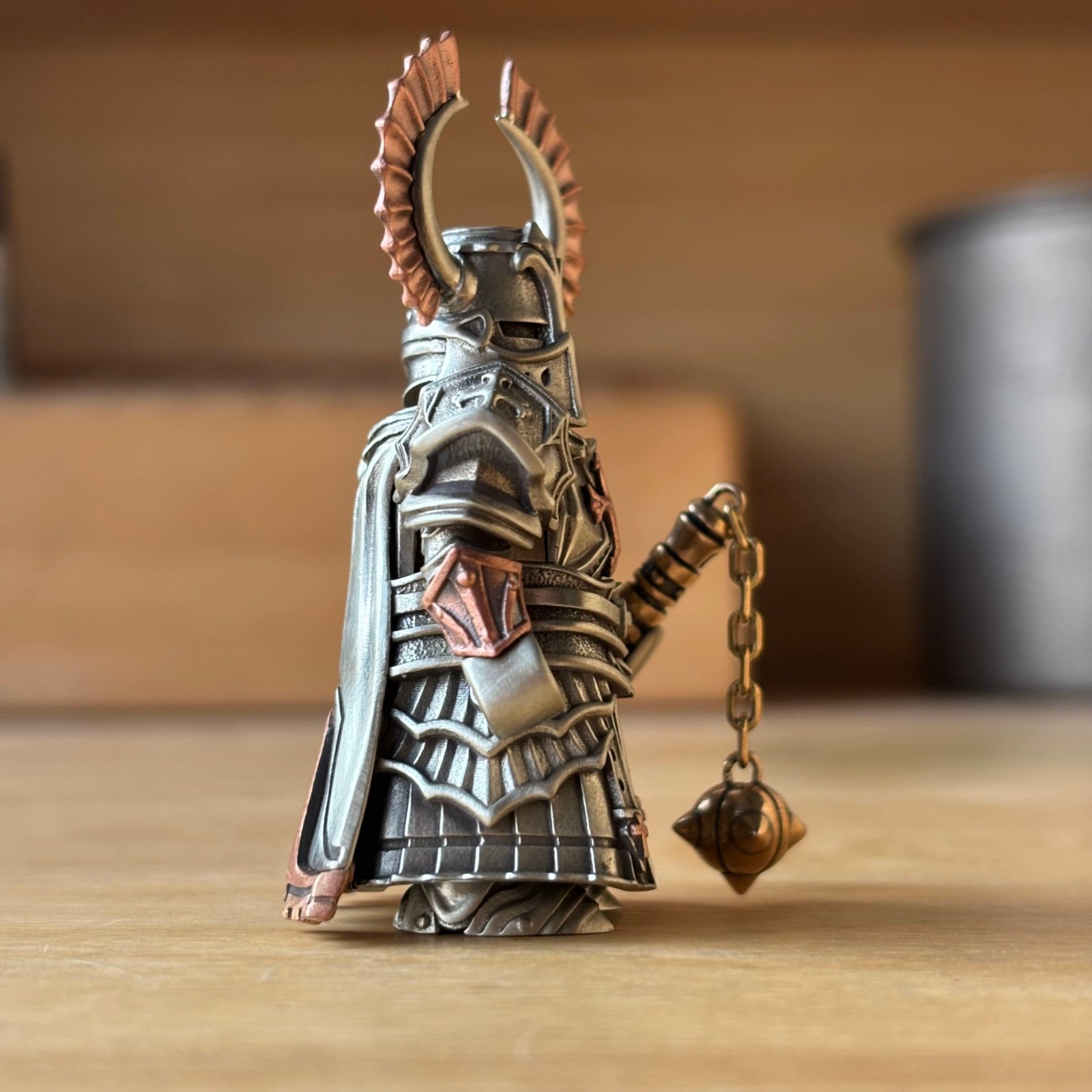 Crusader Figurine Medieval Knight Collectible Magnetic Modular Valentines Gift