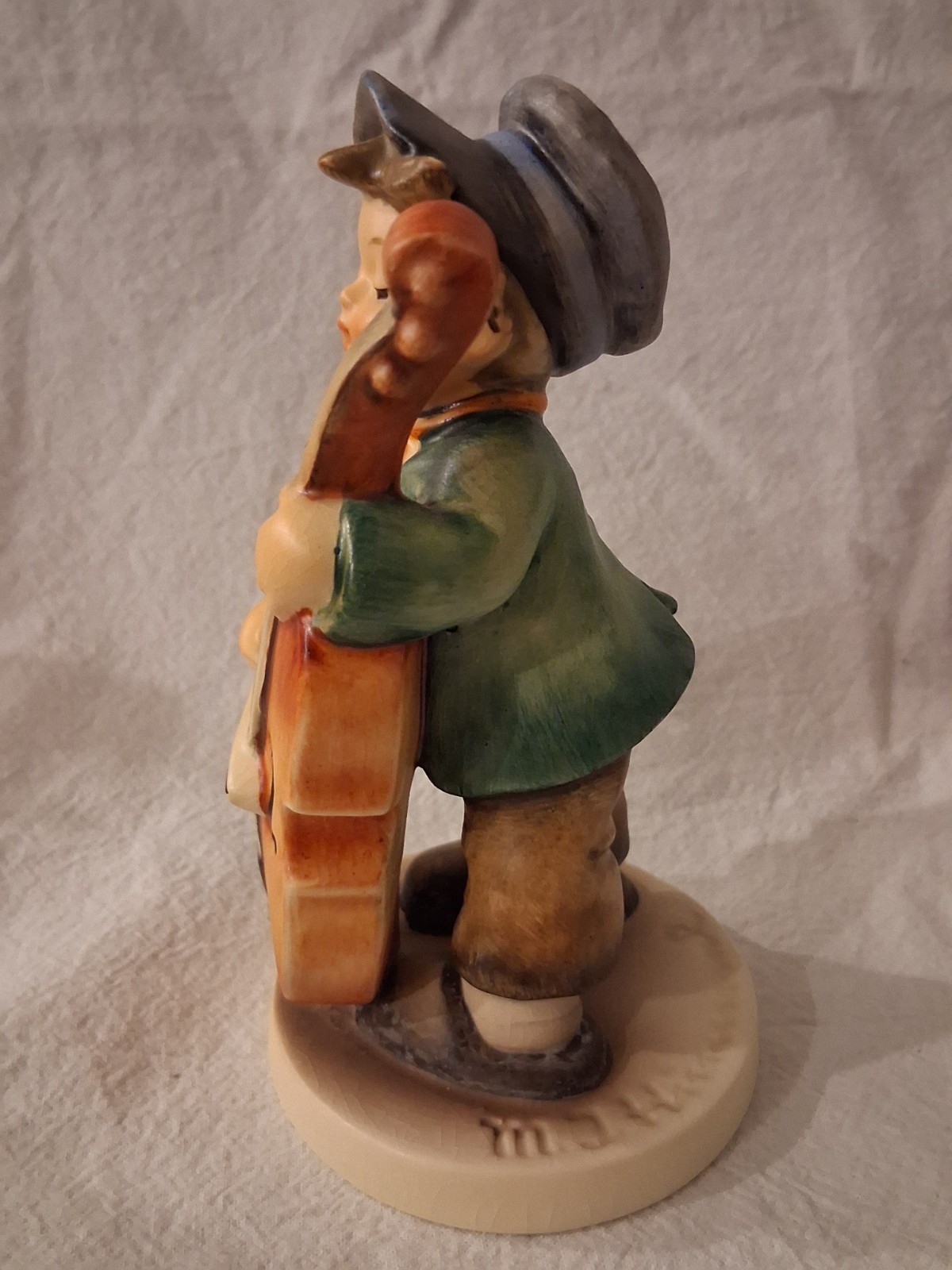 Vintage 1960s Hummel Goebel “Sweet Music” Boy with Cello #186, TMK-3