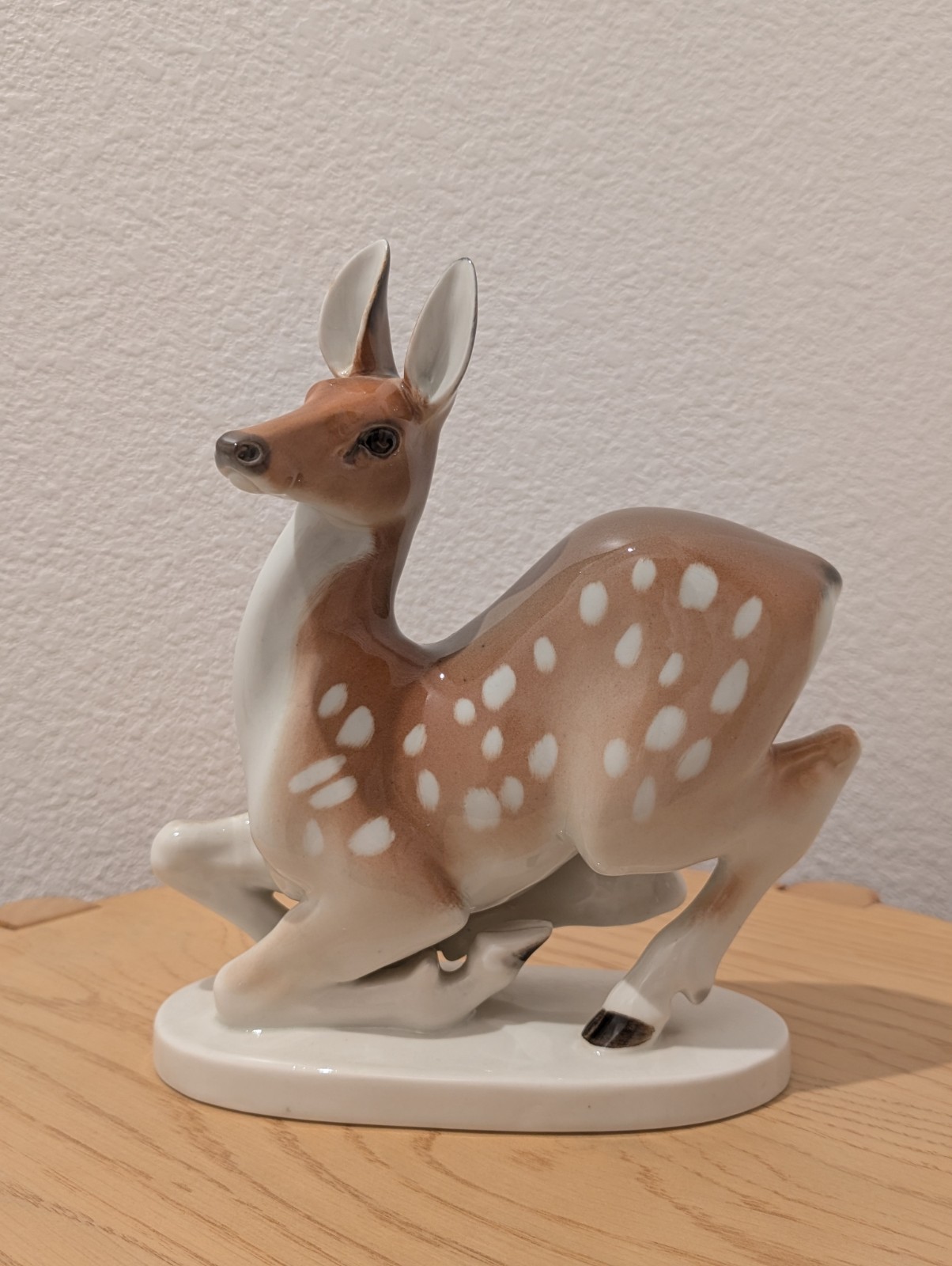 Vintage Lomonosov Porcelain Deer