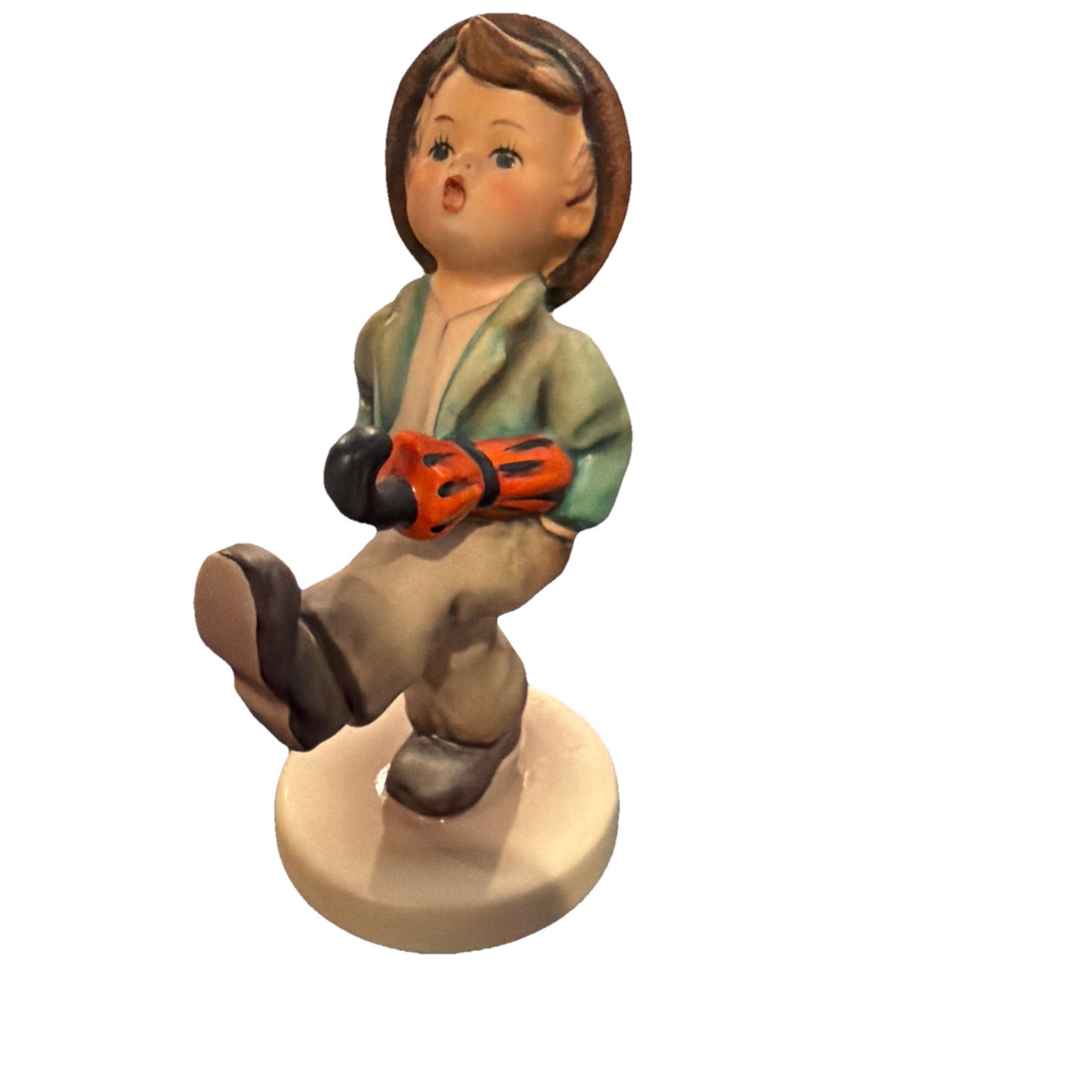 Vtg Goebel HUMMEL Happy Traveler 5″ #109 Germany Signed