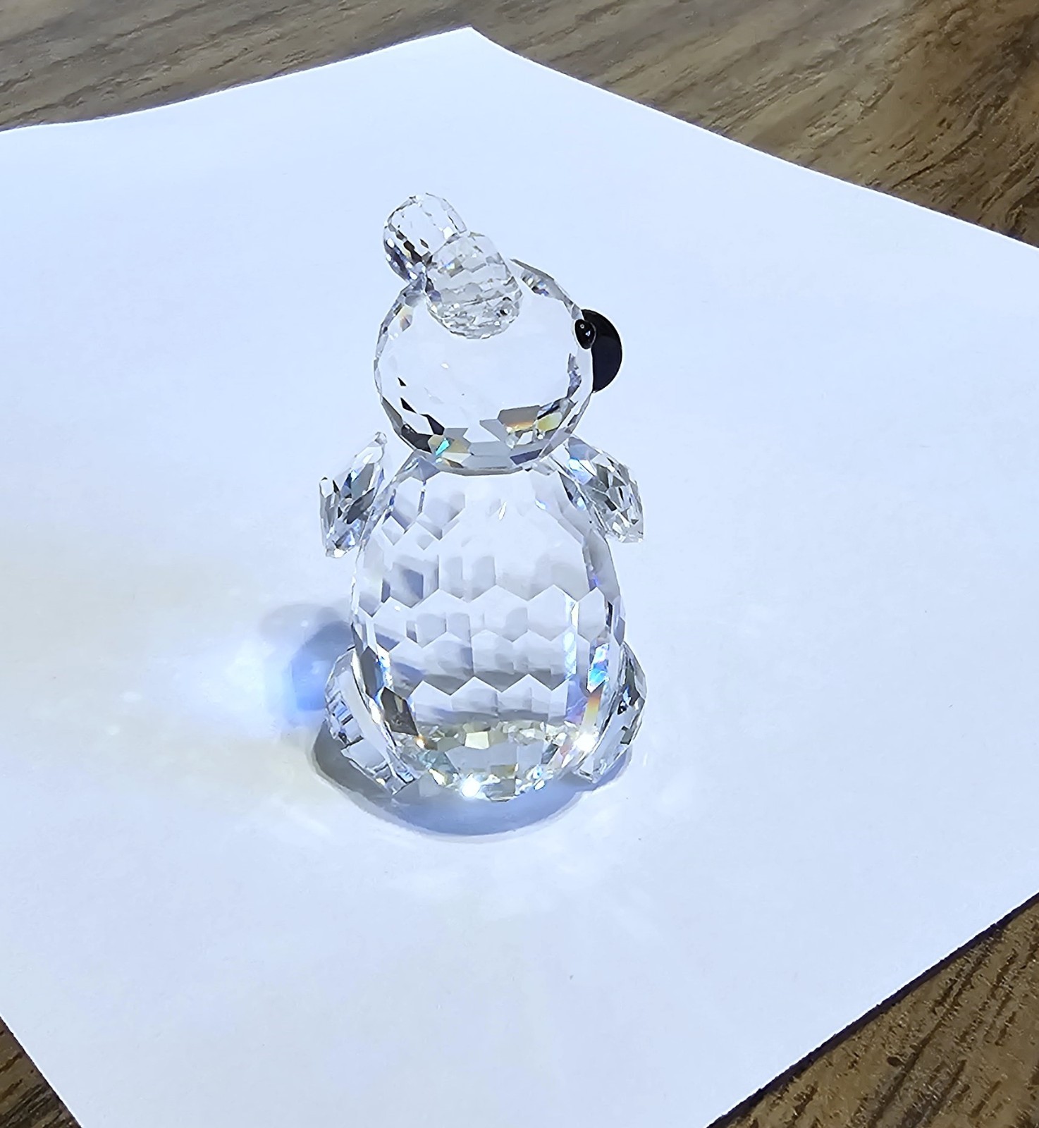🐨 Swarovski Crystal 1987 Large, Mother Koala Bear Figurine, Facing Right, NIB