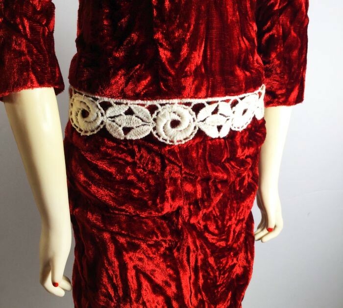 Sophisticated Boudoir doll. Flapper girl. Vintage 80’s. 29″ w/ coat & hat.