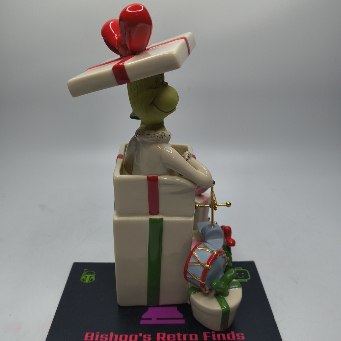 Lenox Grinch Christmas Grinch Gets The Gifts Figurine In Box