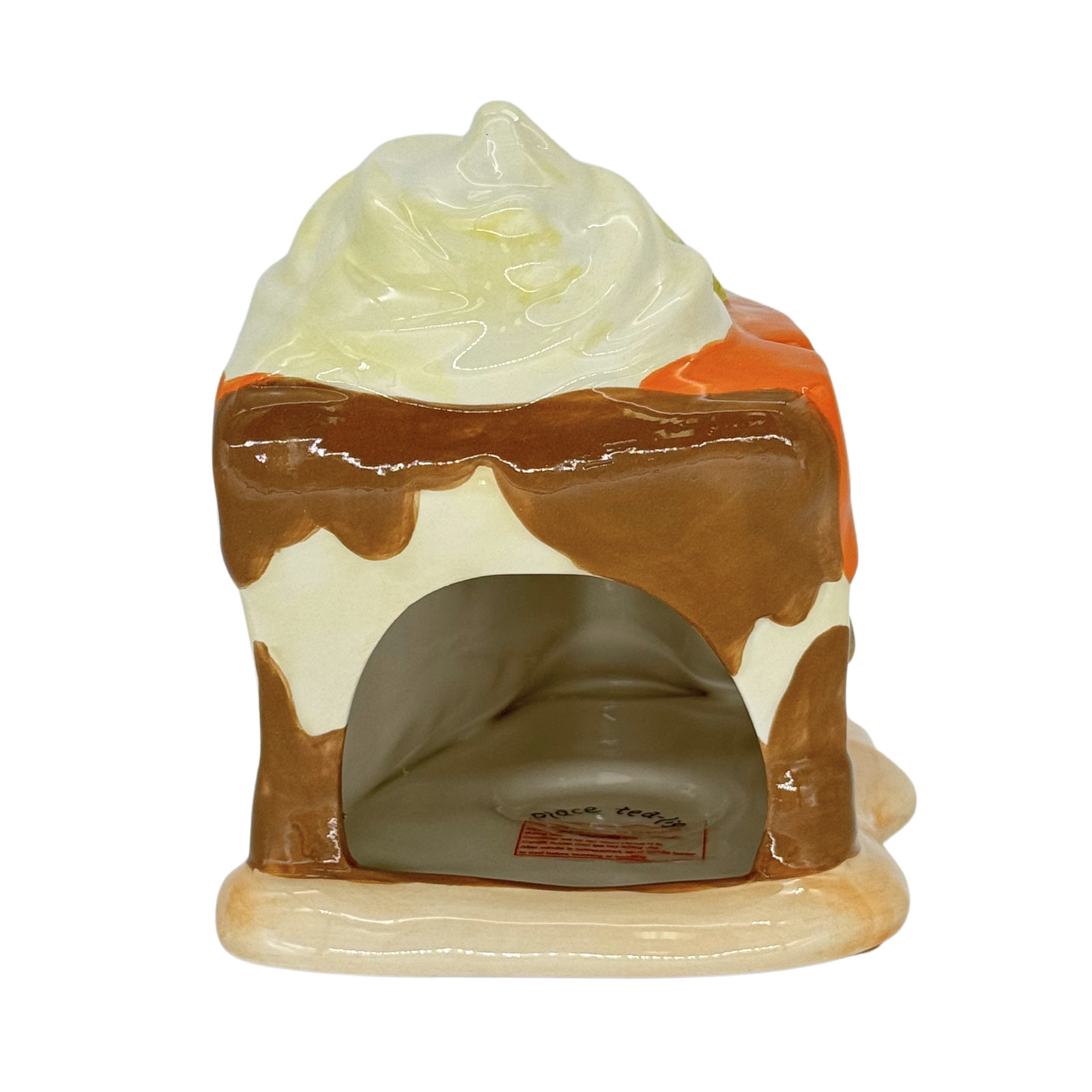 Blue Sky Clayworks Strawberry Shortcake Orange Dessert Candle House 25585