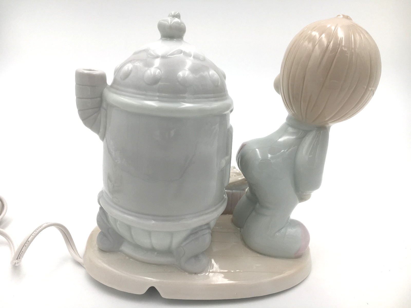 Precious Moments- Boy by Fireplace Night Light #304441