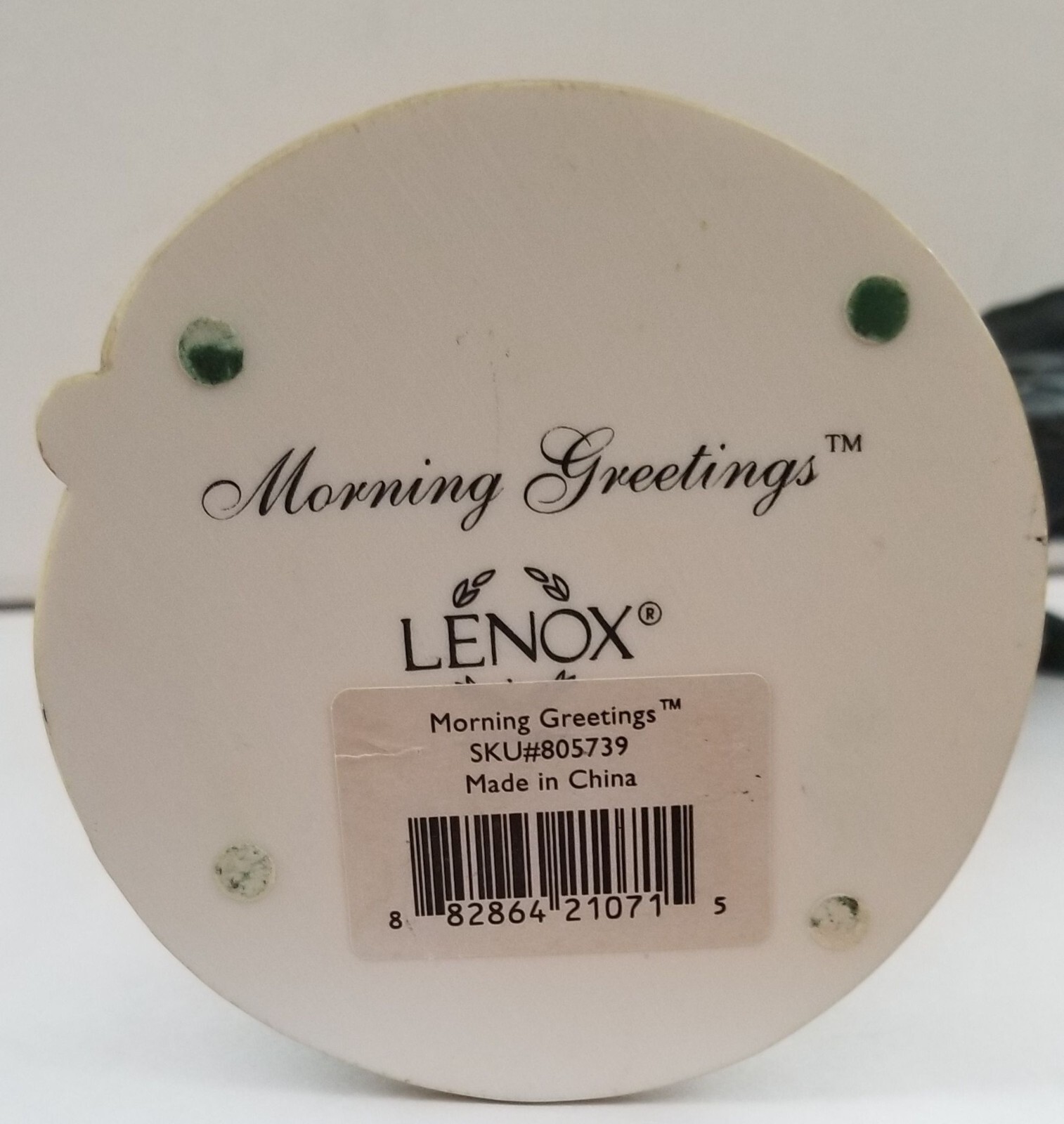 LENOX COLLECTABLE ROOSTER FIGURINE CALLED MORNING GREETING