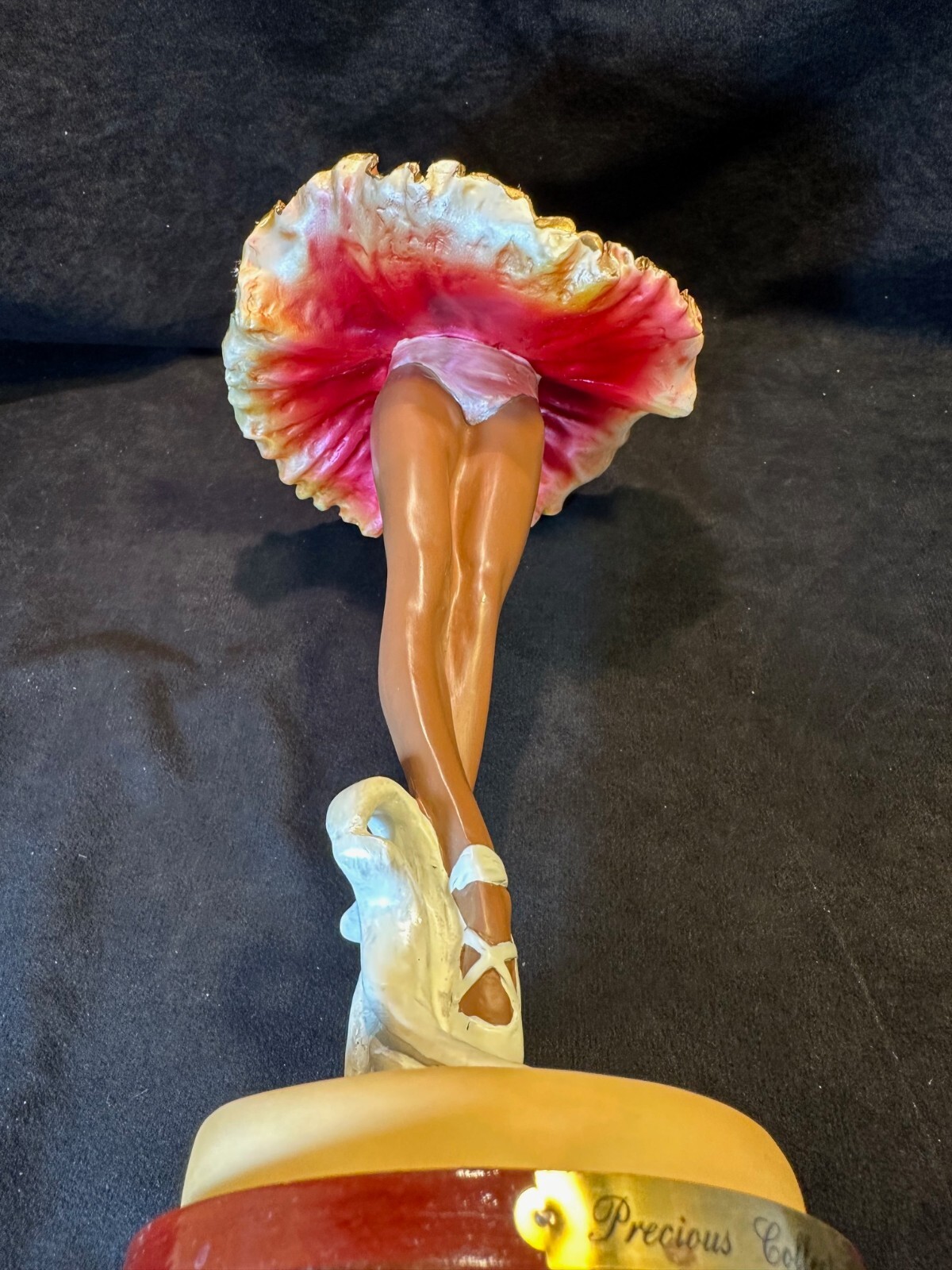 Precious Collection Hand Painted Resin Ballerina Figurine 14.5 inches