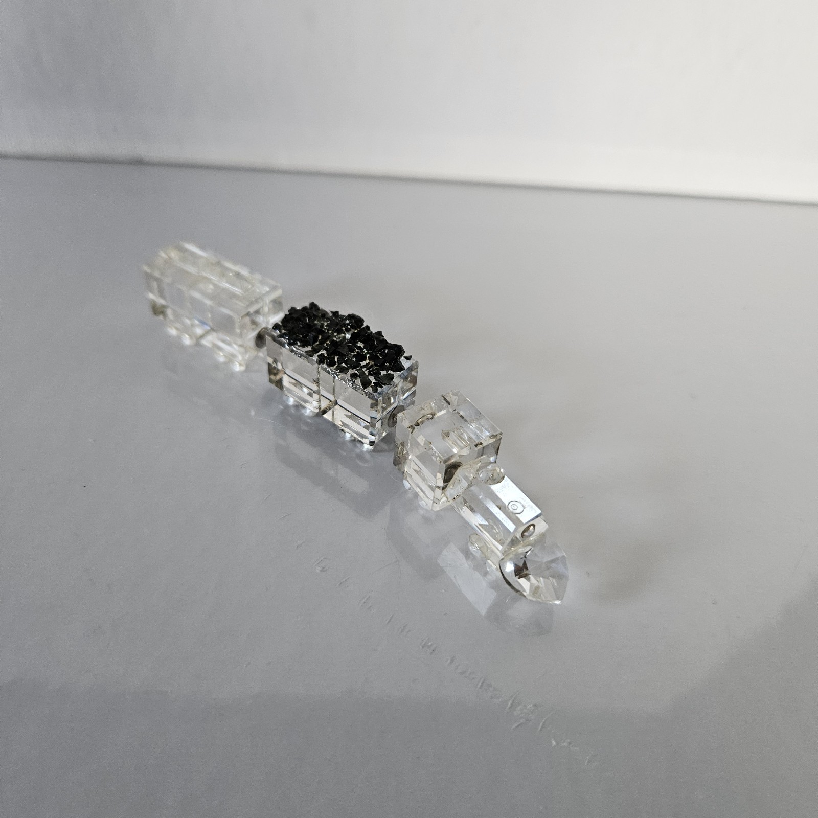 Rare Vintage Iris Arc Swarovski Crystal 3 Piece Train