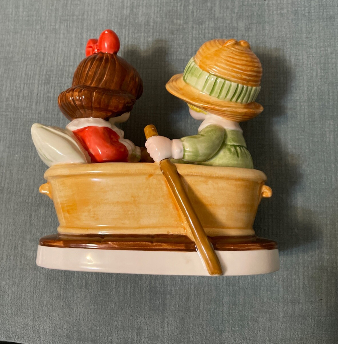 Joan Walsh Anglund “Come Rowing With Me” Vintage Figurine
