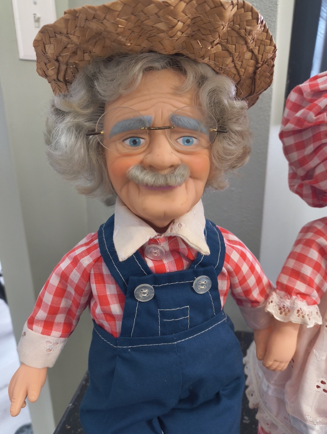 The Farmers Grandma And Grandpa Dolls