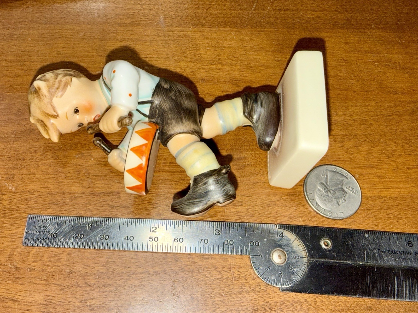 HUMMEL GOEBEL Porcelain #240 Little Drummer 4 3/8″ TMK-7 Original Box Paperwork