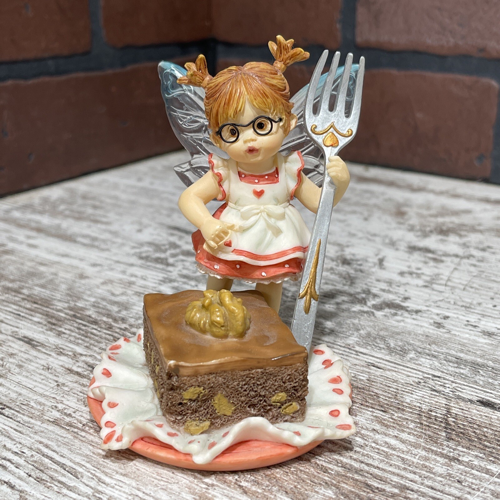 My Little Kitchen Fairies BROWNIE FAIRIE 2006 RARE RETIRED READ