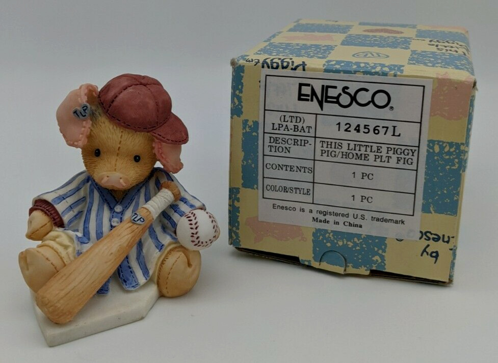 VTG 1994 Enesco “This Little Piggy Cried Whee!…All The Way Home” #124567 IOB