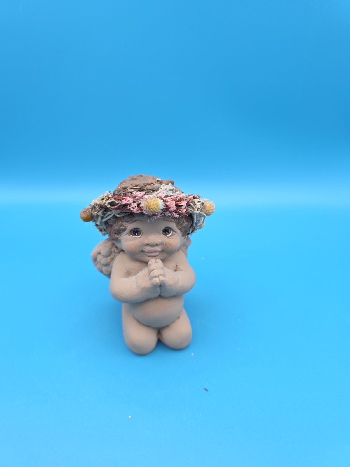 ​Vintage Dreamsicles Angel Figurines – Set of 3 Dark-Skinned Cherubs