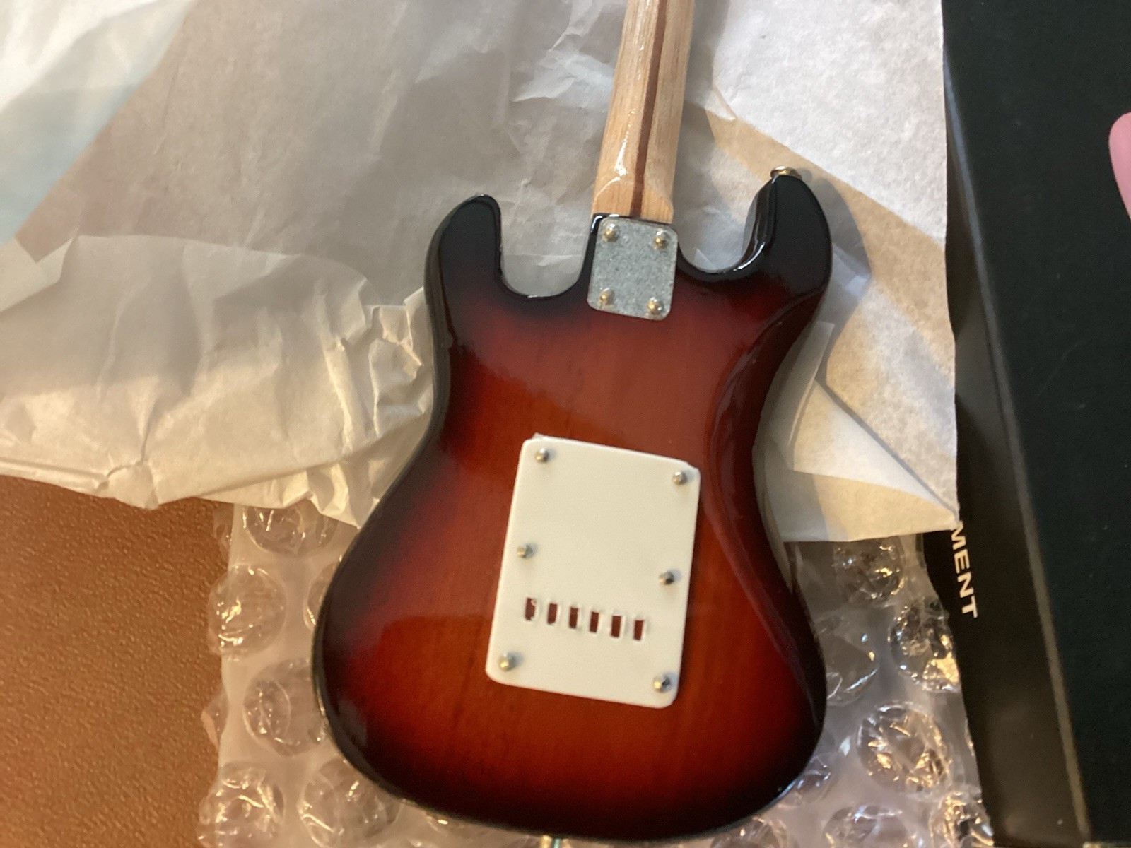 Axe Heaven Fender Stratocaster Holiday Ornament Miniature Guitar Replica