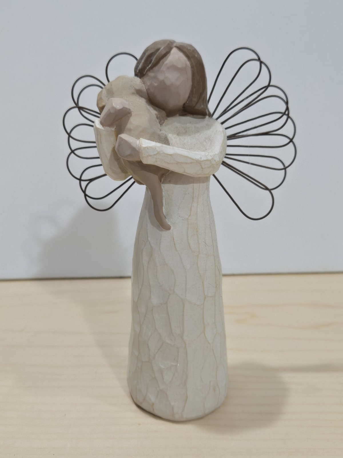 Demdaco Willow Tree Angel Friendship Puppy Dog 26011 VTG ’99 S Lordi 5″ Figurine