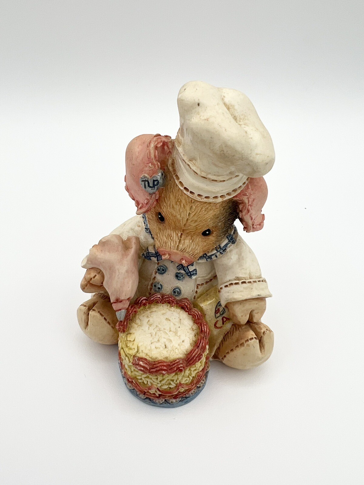 This little piggy Enesco 1994 Bacon A Cake Vintage 130893 Baker Chef