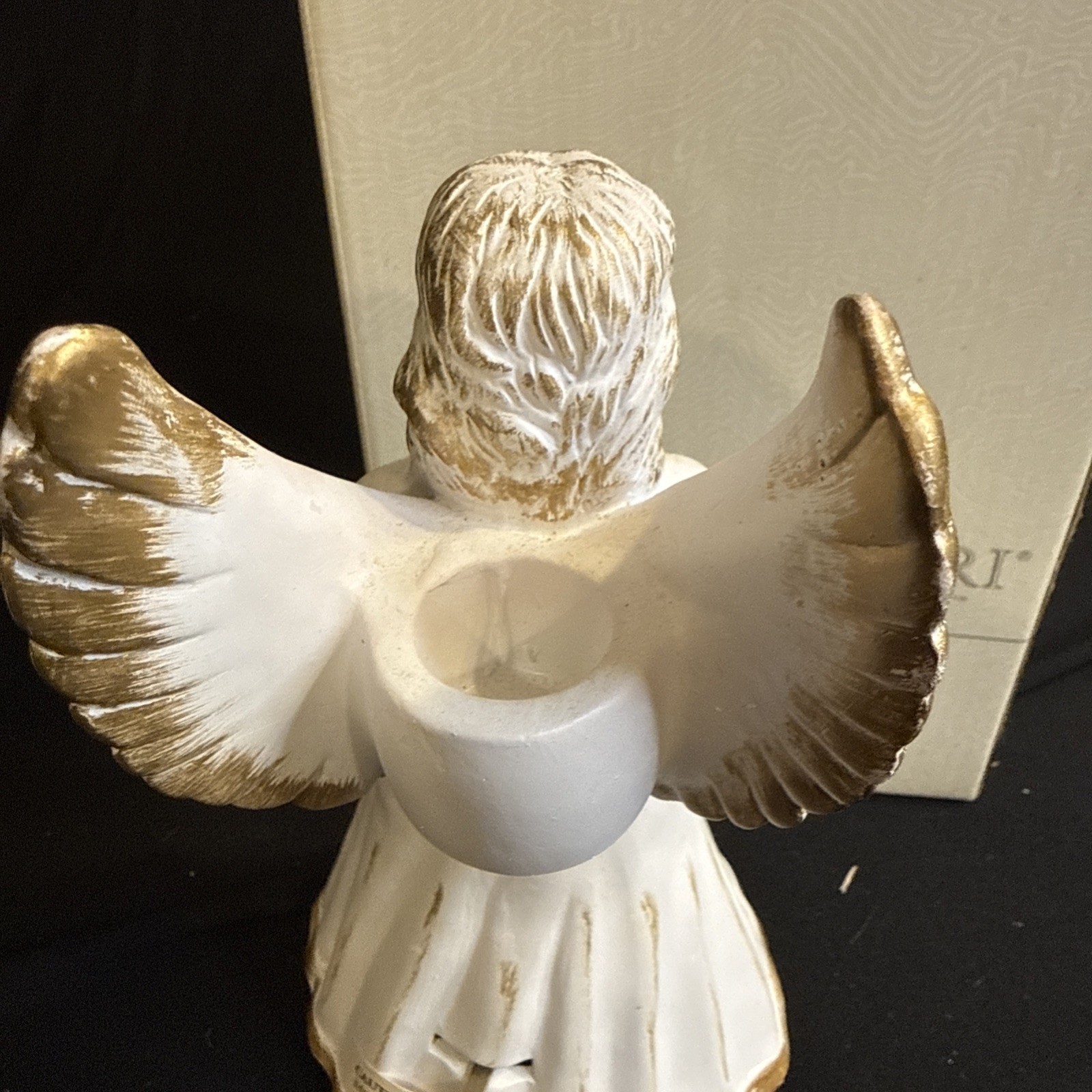 Silvestri Musical Angel Figurine “Hark the Herald Angels Sing” w/ Box