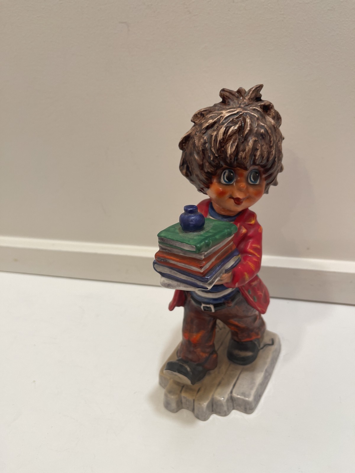 1971 W. Germany Goebel Figurine Big Eyes Boy Children of Paris Michel T.