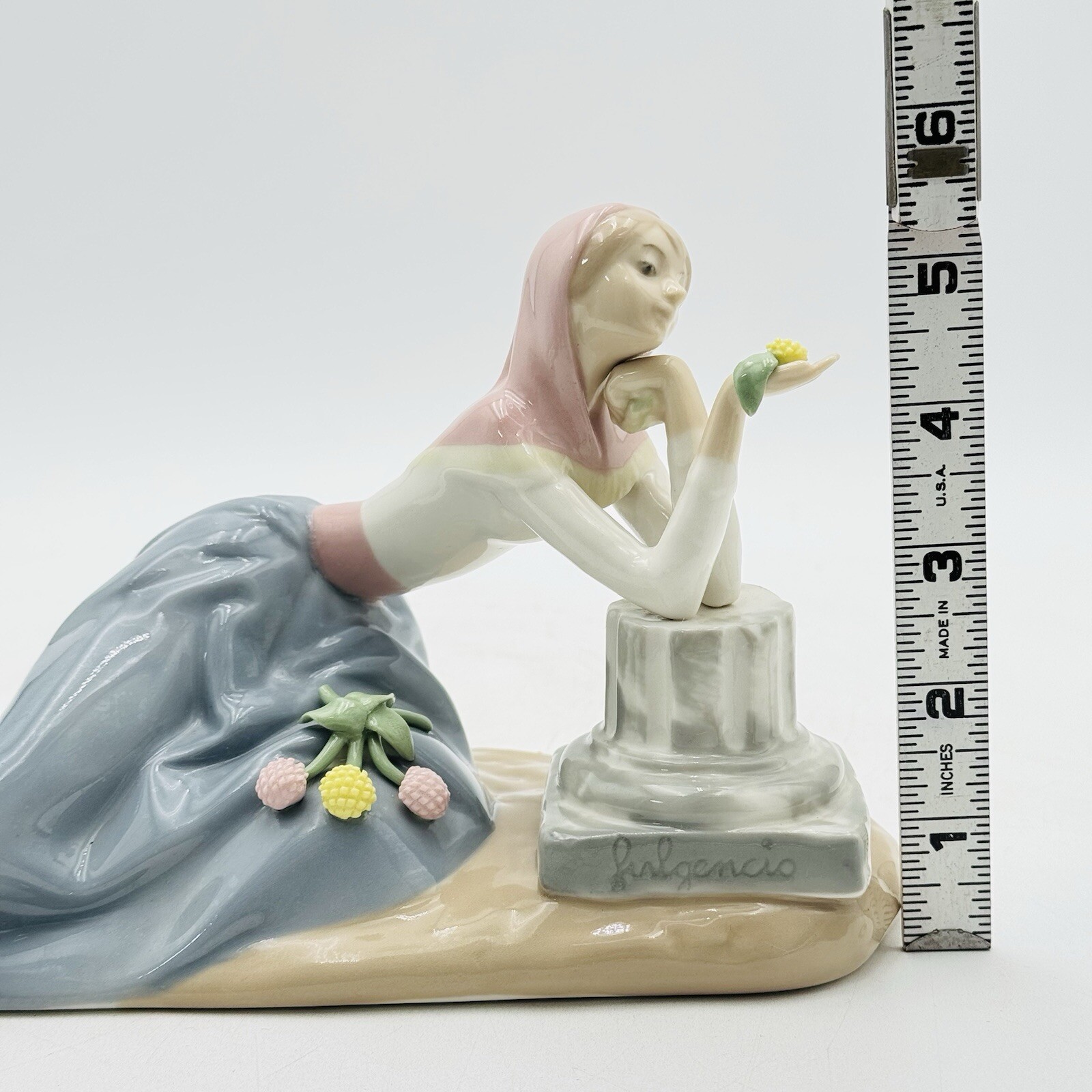 Dolores The Dahlia Maiden Porcelain By Fulgencio Garcia Franklin Mint 1984 READ