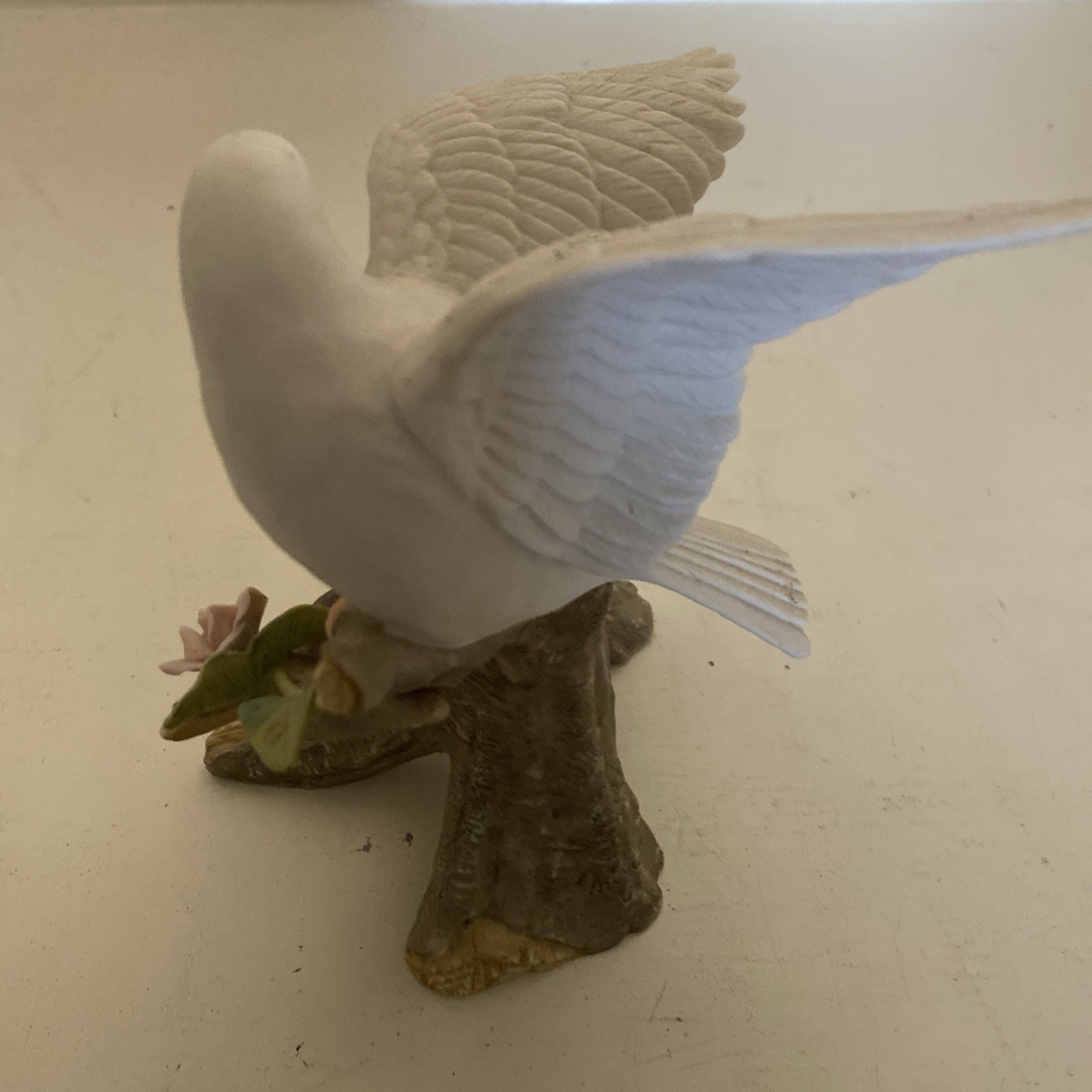 HOMCO Masterpiece Porcelain “Love’s Song” 1993 White Doves Figurine