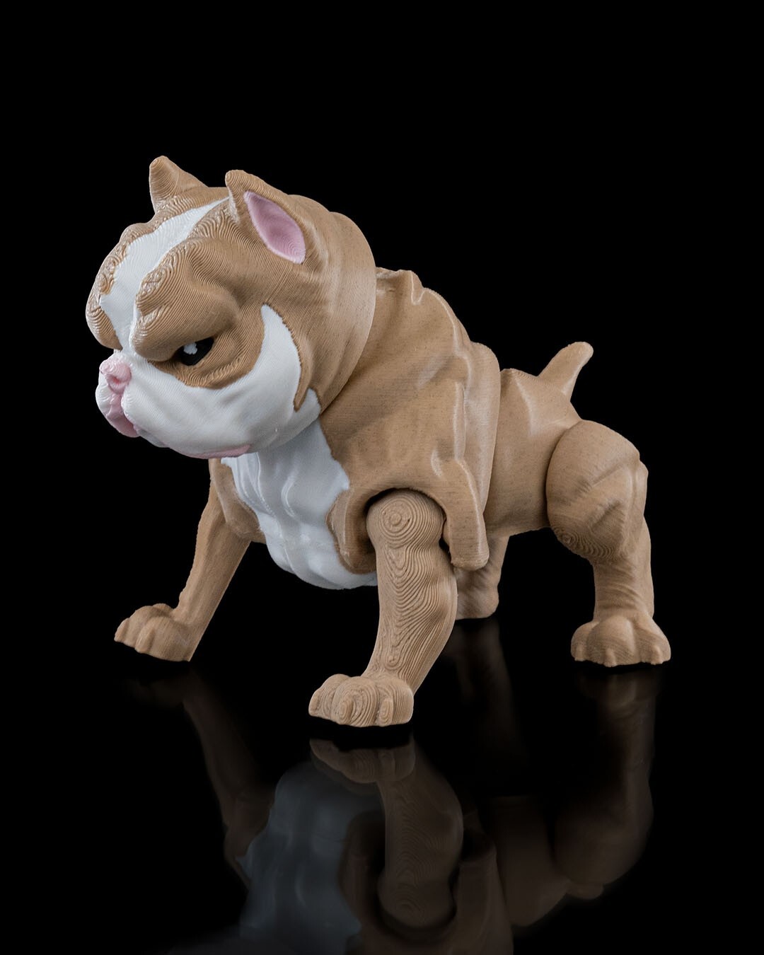 Curious Fauna Collectible Animal Figurines – Unique Gifts – American Bully