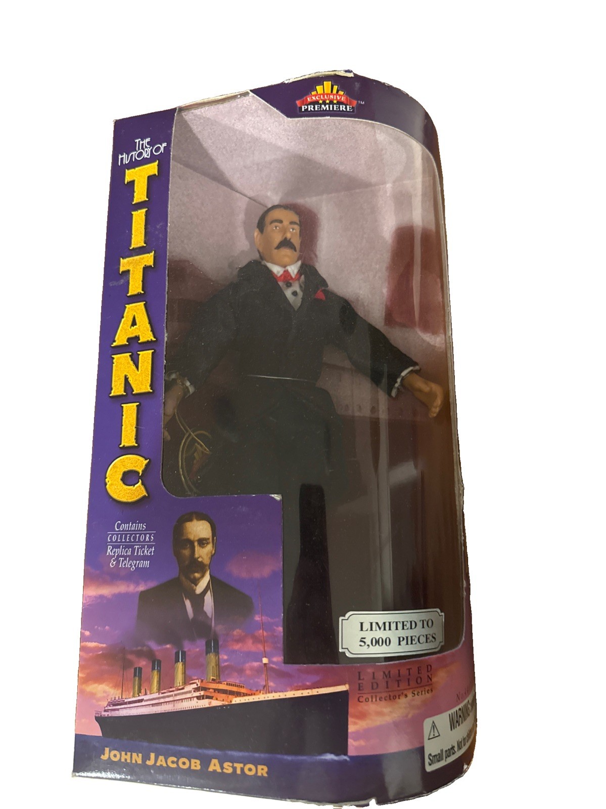“The History of Titanic” limited edition collectible figure — Still In Box