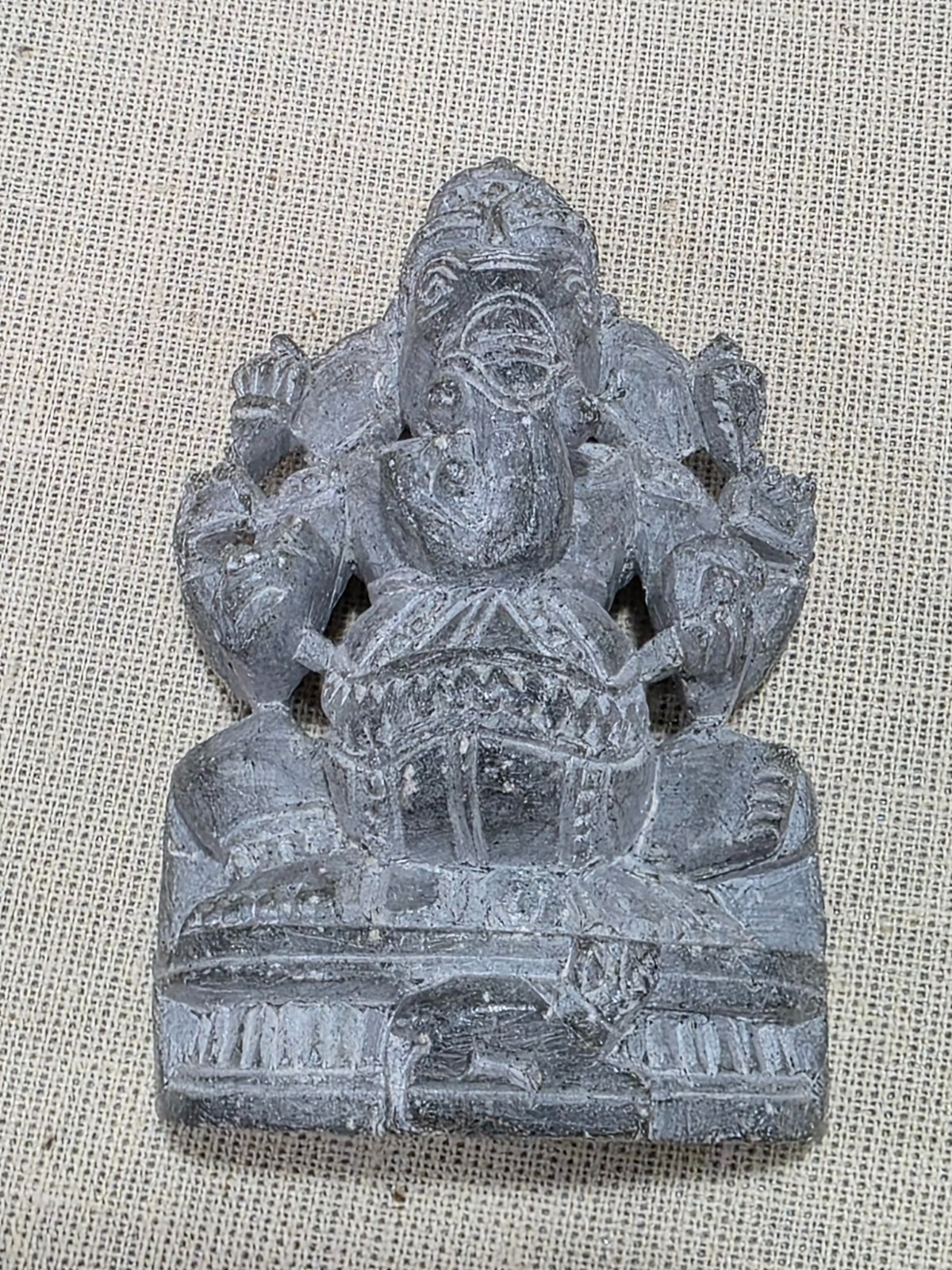 Small Handcrafted Hindu Deity Stone Statues (5)