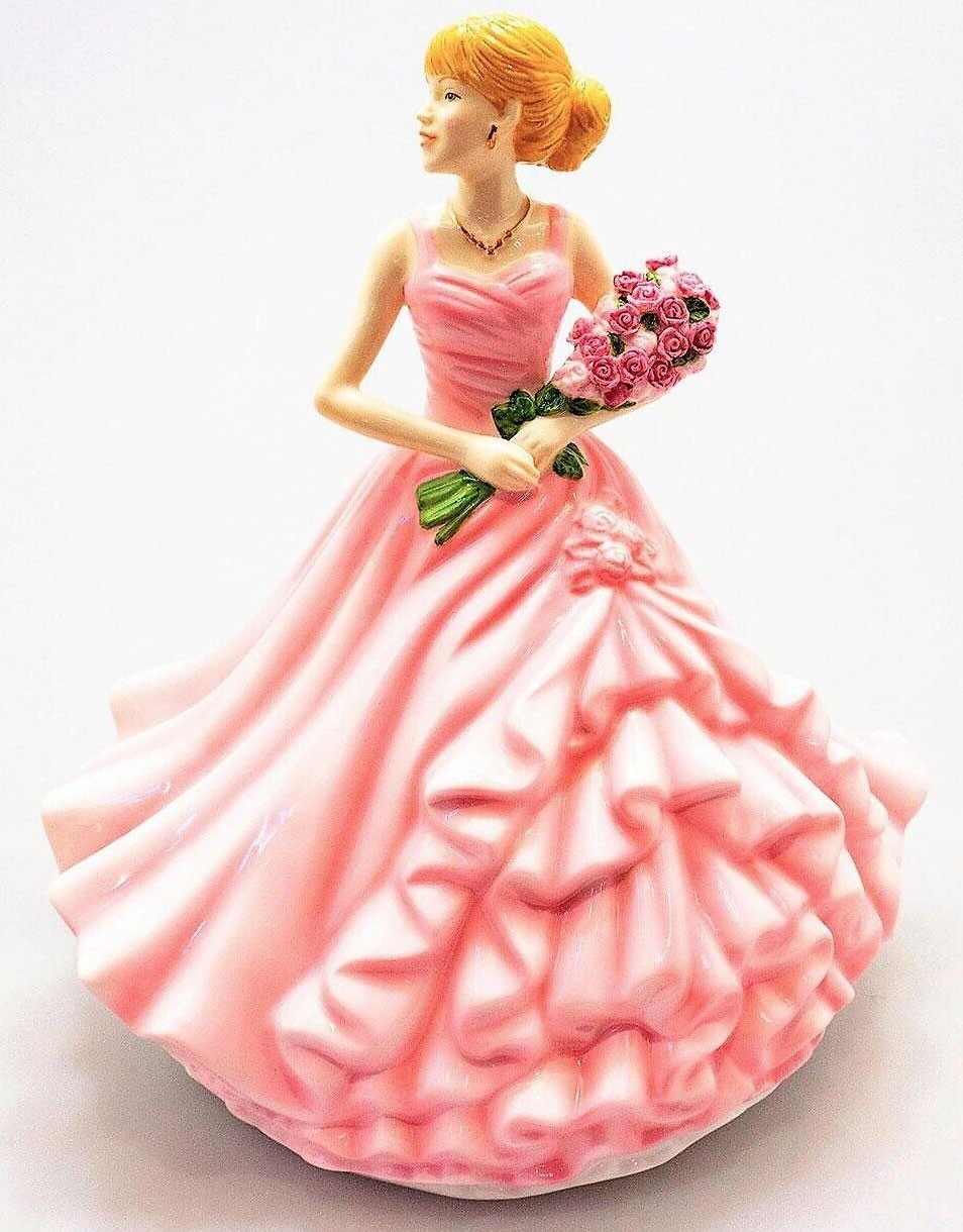 Royal Doulton Language of Flowers I Love You Red Rose Figurine HN5837