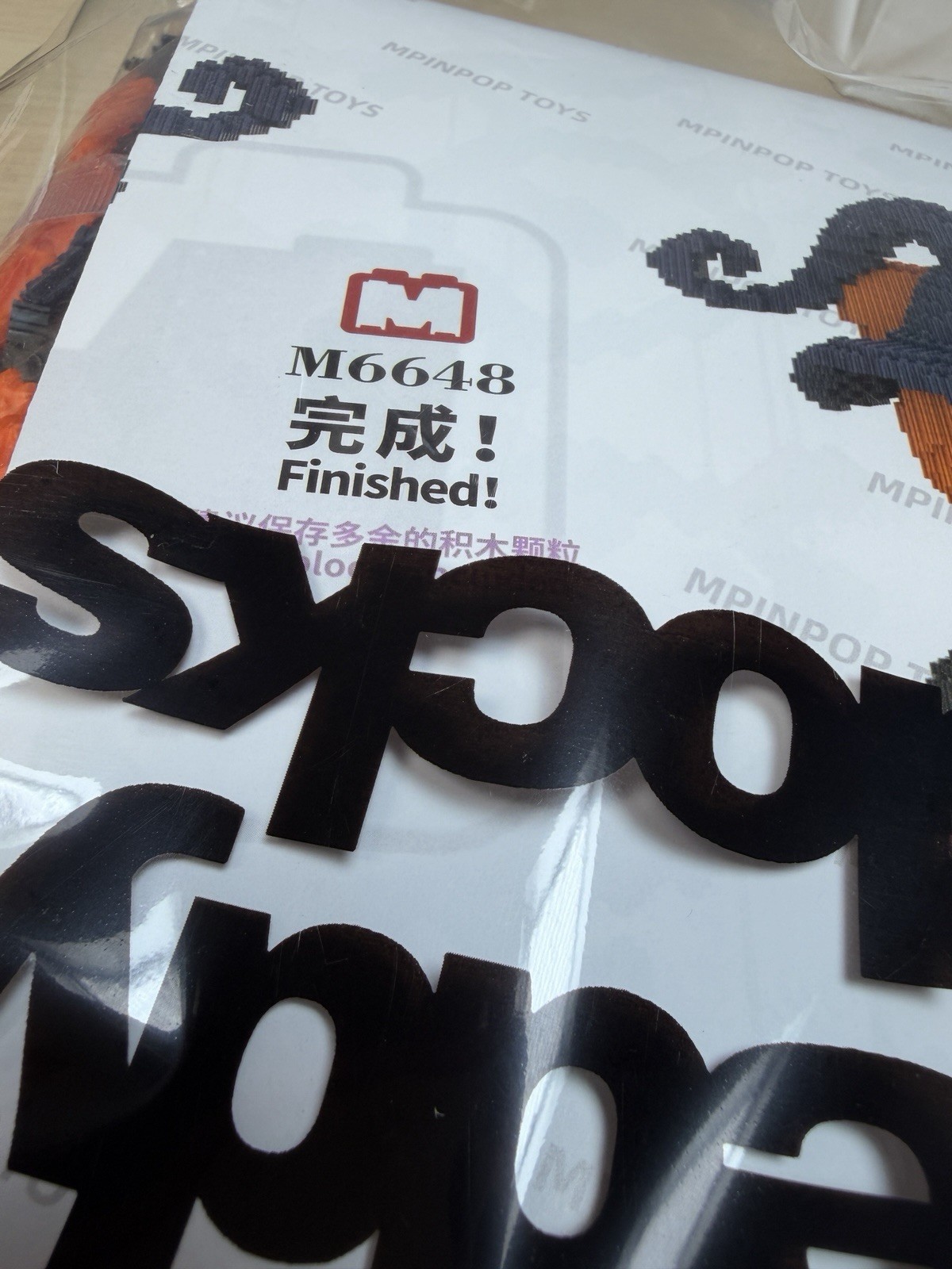 Spooky Pumpkin Bear TeddyBlocks™ Mini Buildable Brick Bears 3000pcs