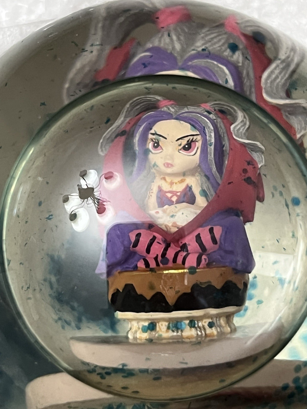 The Bradford Exchange Midnight Melodies Water Globe by Jasmine Becket-Griffith