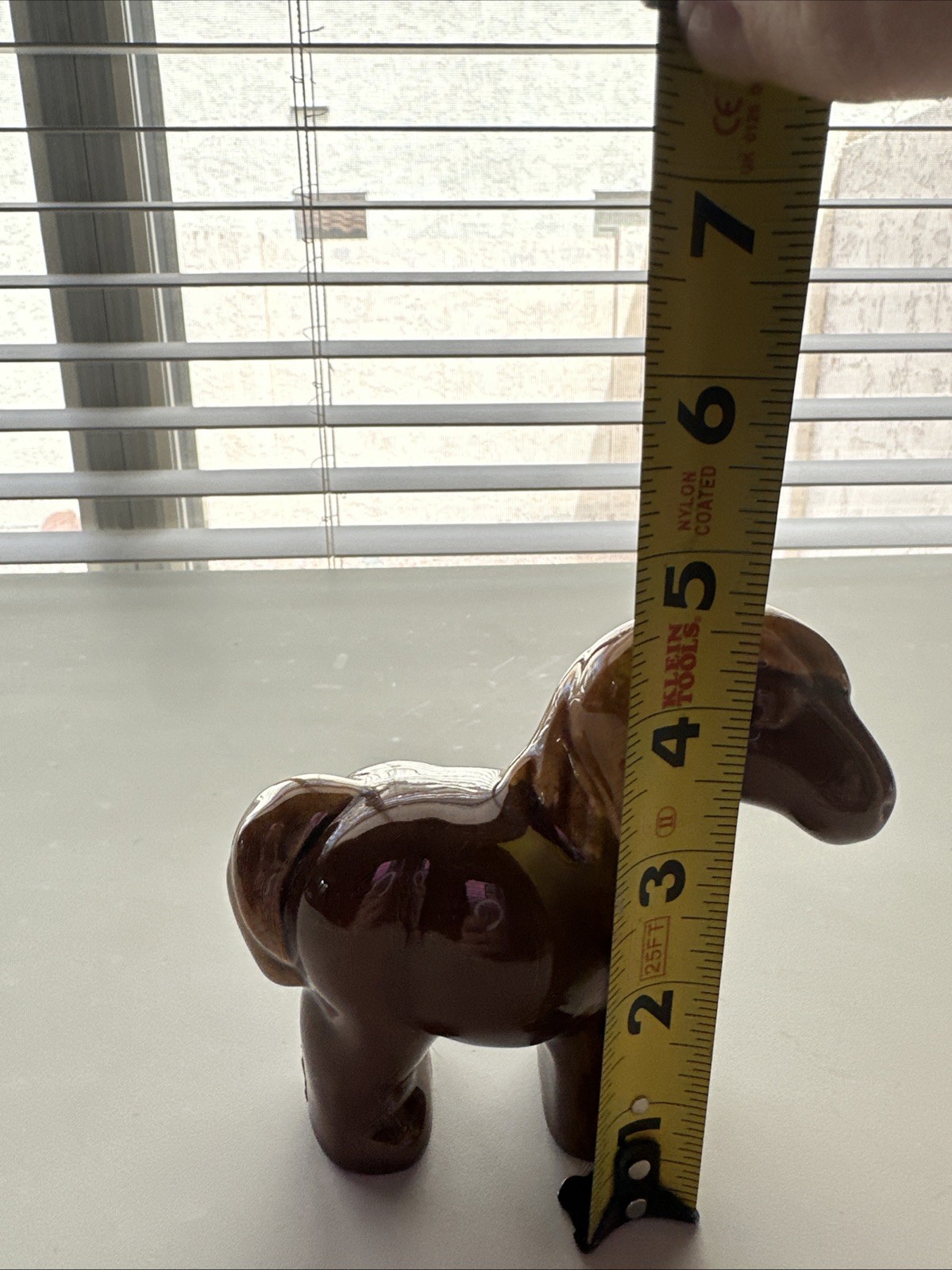 Vintage Swedish Ceramic Horse Figurine by Jie Ganofta Made In Sweden 3.5 See Pic