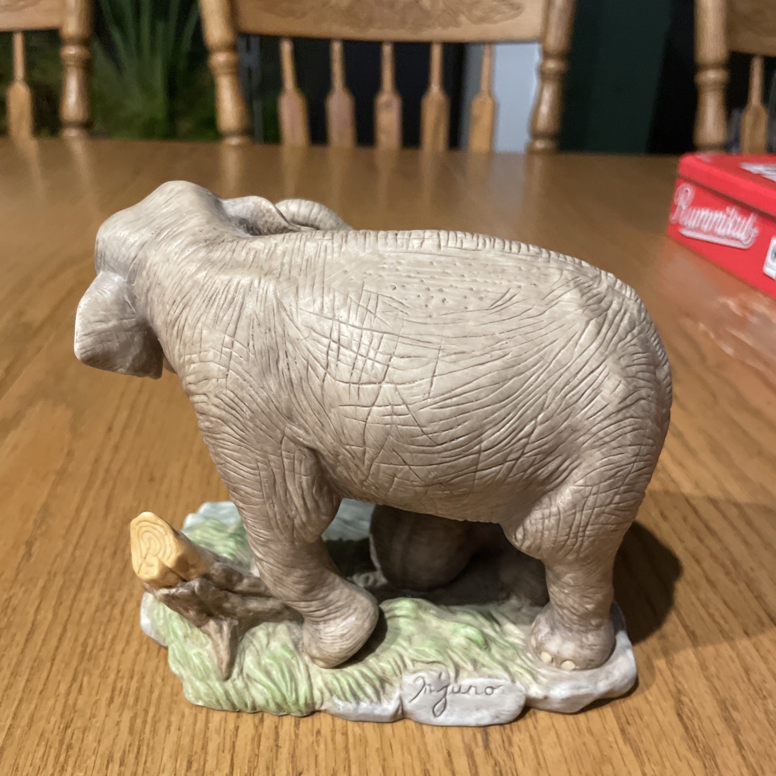 HI002 – HOME INTERIORS – 1999 ASIAN ELEPHANTS – Endangered Species #11060-99