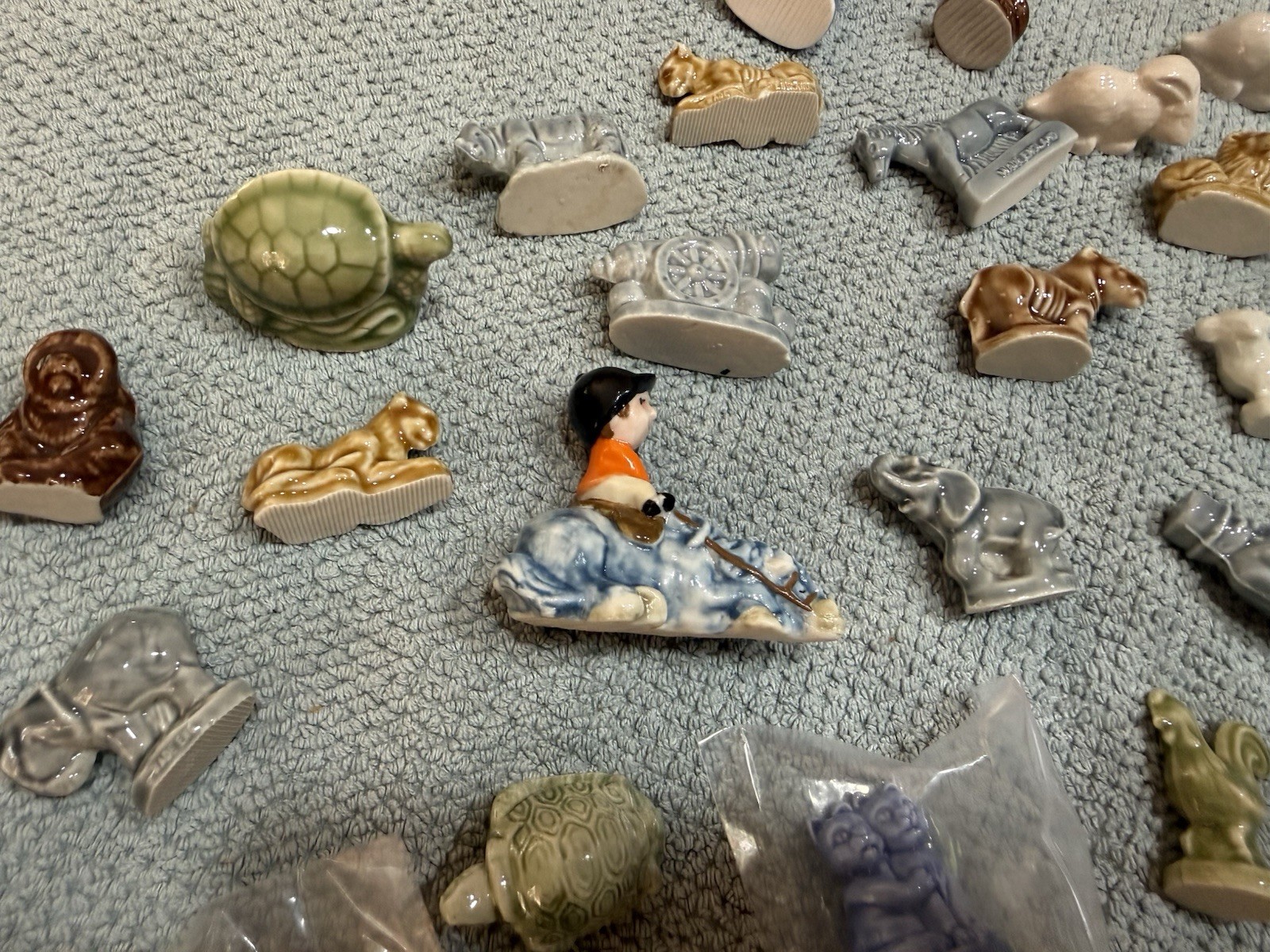 Wade Or Misc Whimsies Red Rose Tea Figurine Mixed Lot of 34 Excellent Condition