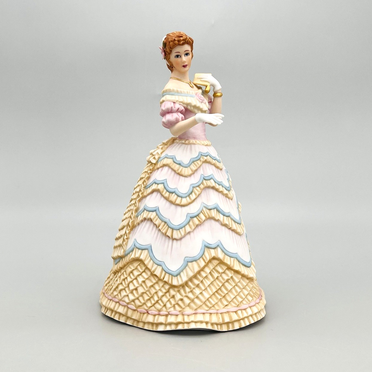 Lenox The Belle of the Ball Dancing Lady Figurine Porcelain Cake Topper VTG 1986
